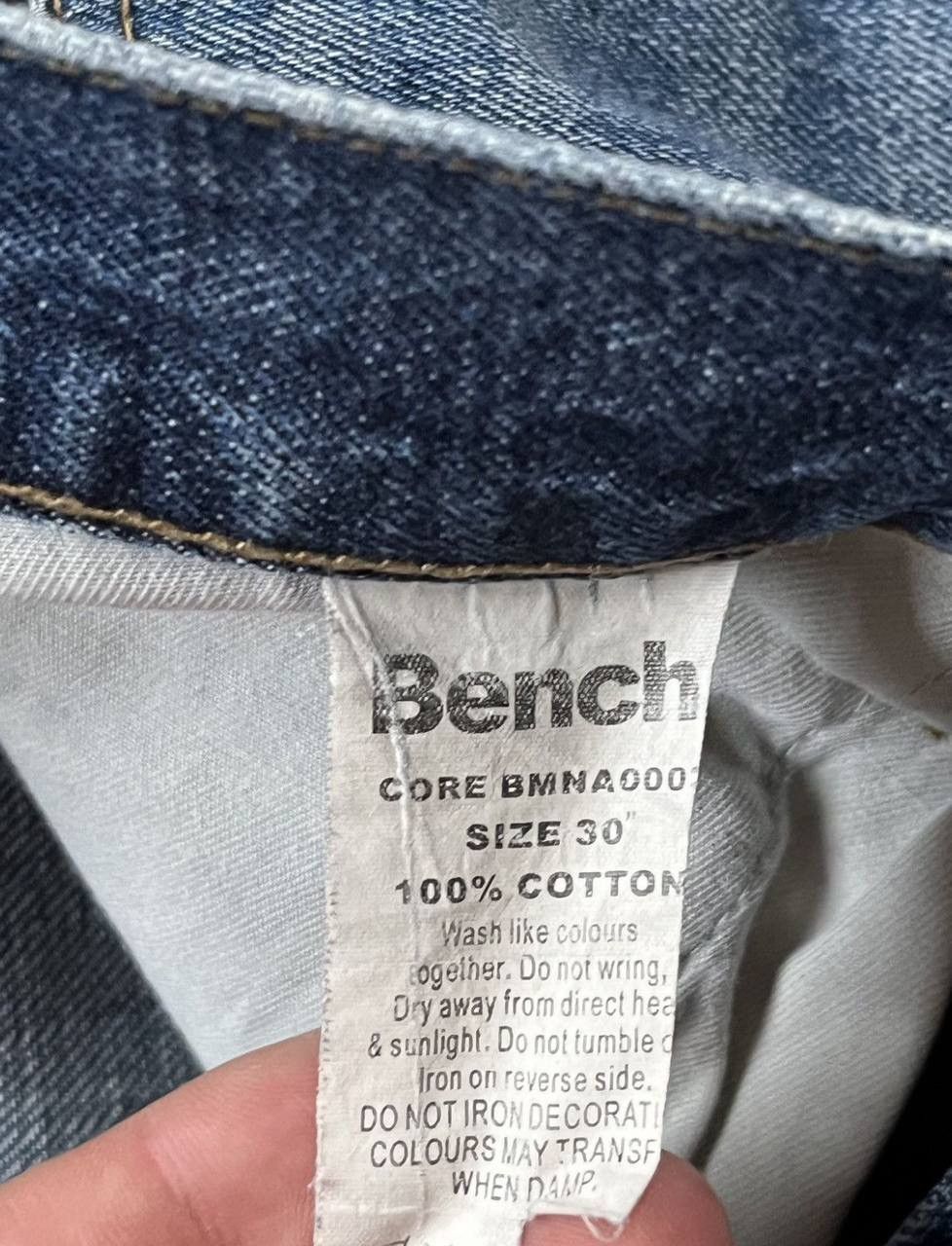 Bench Vintage Bench Baggy Buckle Back Heelbite Rap Jeans Size US 30 / EU 46 - 6 Thumbnail