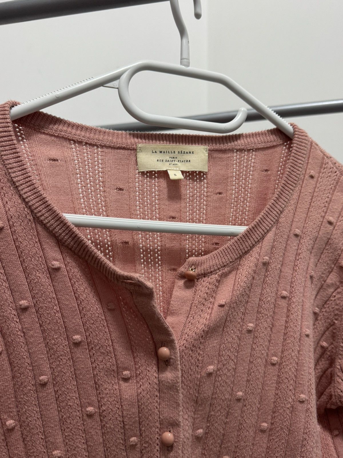 Sezane Sezane Amance Cardigan Size S Women’s Size S / US 4 / IT 40 - 4 Thumbnail