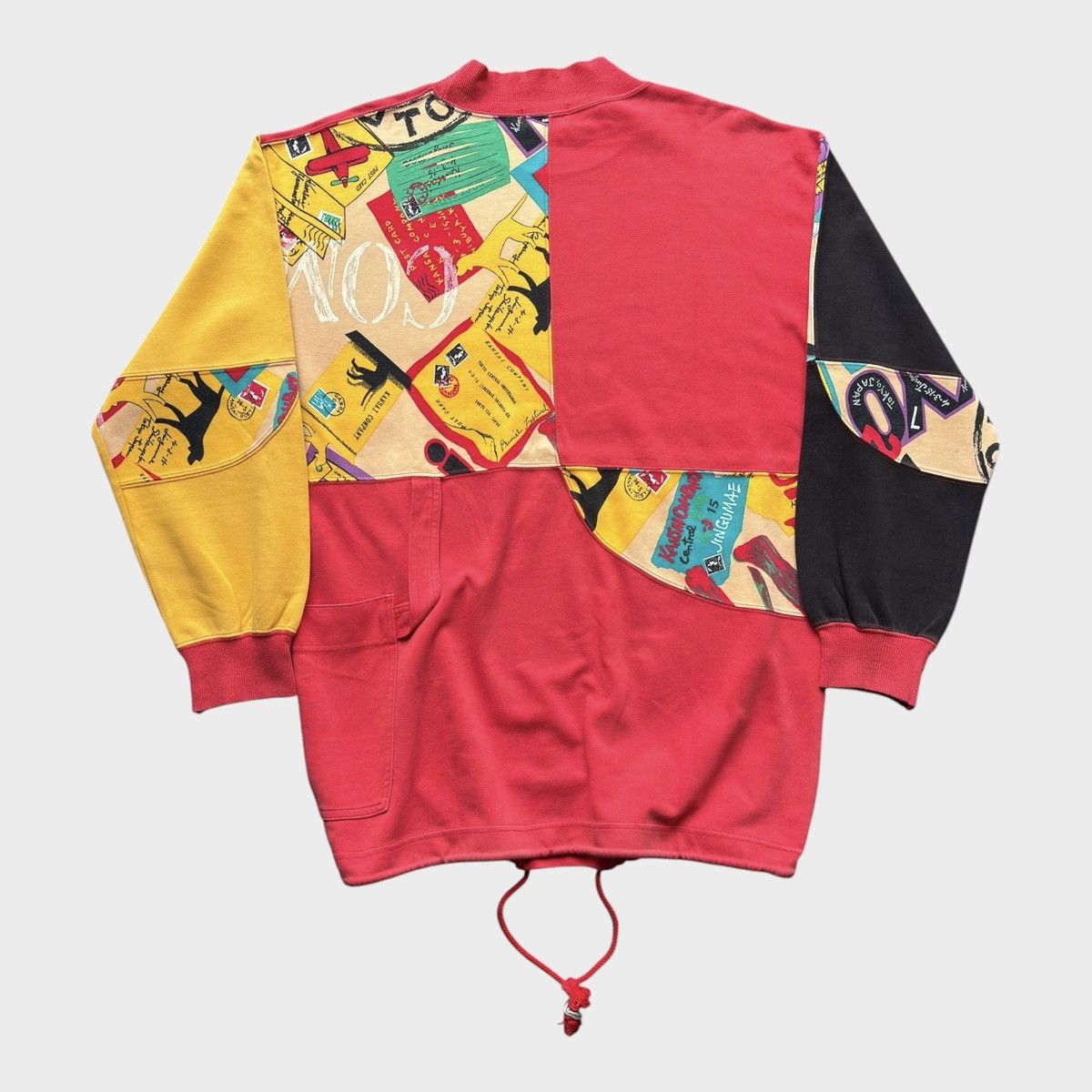 Japanese Brand × Kansai Yamamoto × Vintage Kansai 02 Kansai Yamamoto Tokyo Japan Sweatshirt Jacket Size US M / EU 48-50 / 2 - 2 Thumbnail