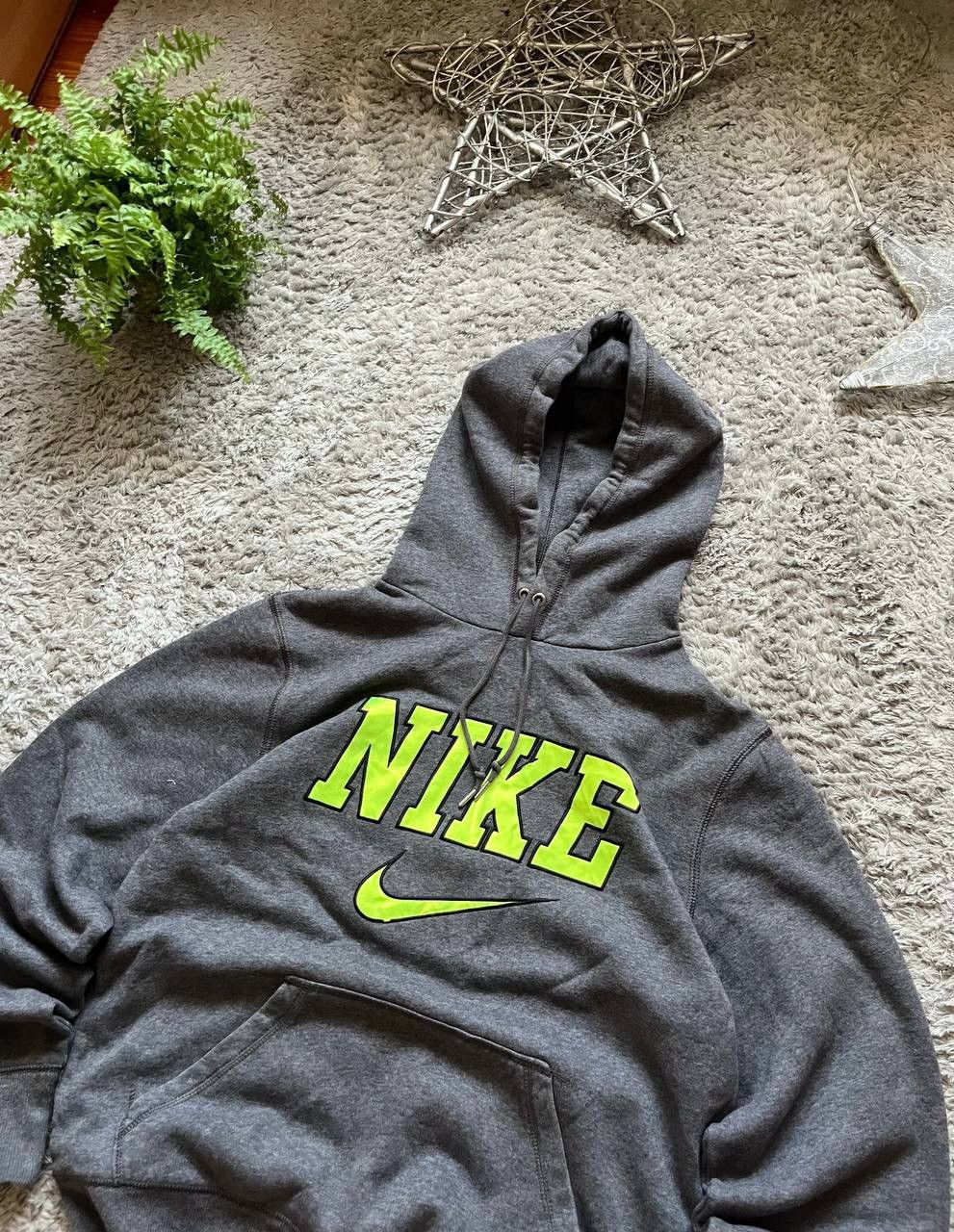 Nike × Vintage Nike Hoodie Vintage Streetwear Big Logo Rare Swoosh Size US S / EU 44-46 / 1 - 3 Thumbnail