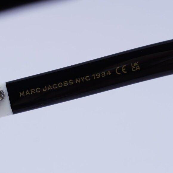 Marc Jacobs Marc Jacobs MARC 649 0R6S 00 Eyeglasses Grey/Black 53mm Size ONE SIZE - 8 Thumbnail