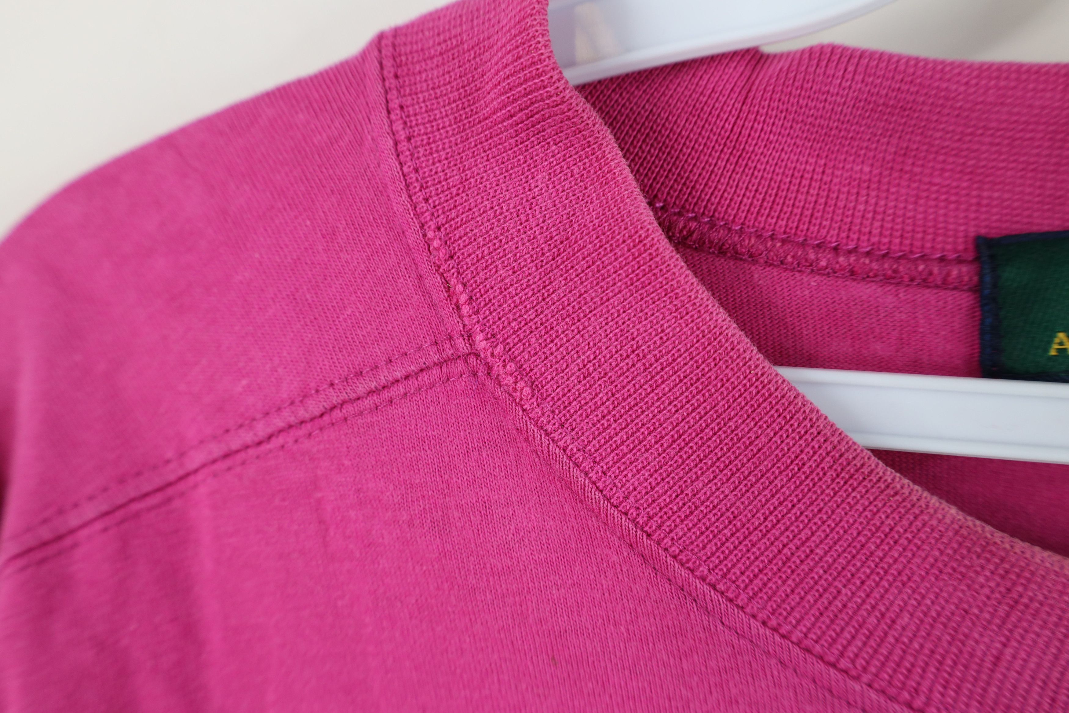 Vintage Vintage 90s Streetwear Short Sleeve Pocket T-Shirt Pink Size US XL / EU 56 / 4 - 10 Thumbnail