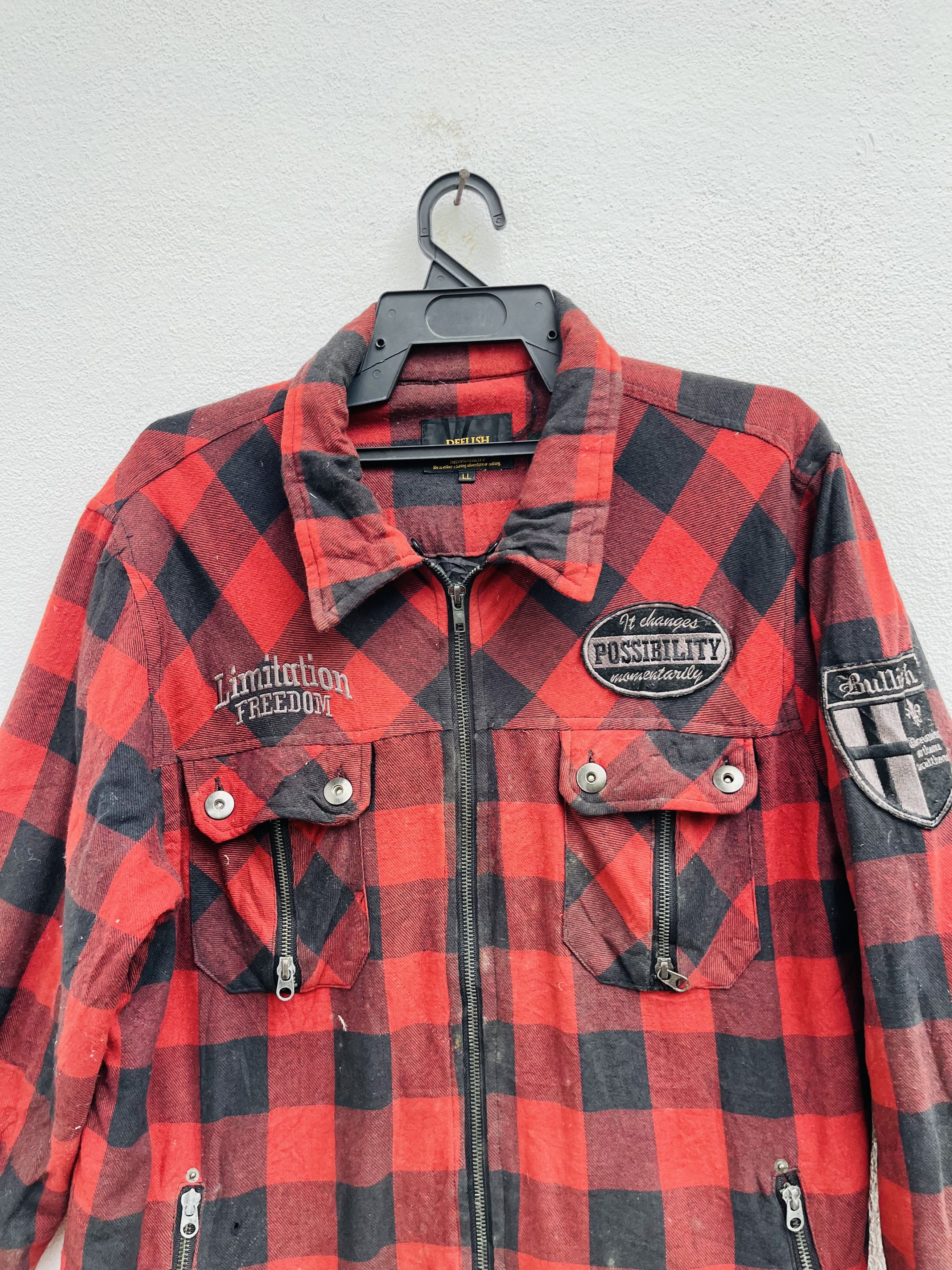 Japanese Brand × Vintage Vintage Grunge Nirvana Style Size US L / EU 52-54 / 3 - 3 Thumbnail