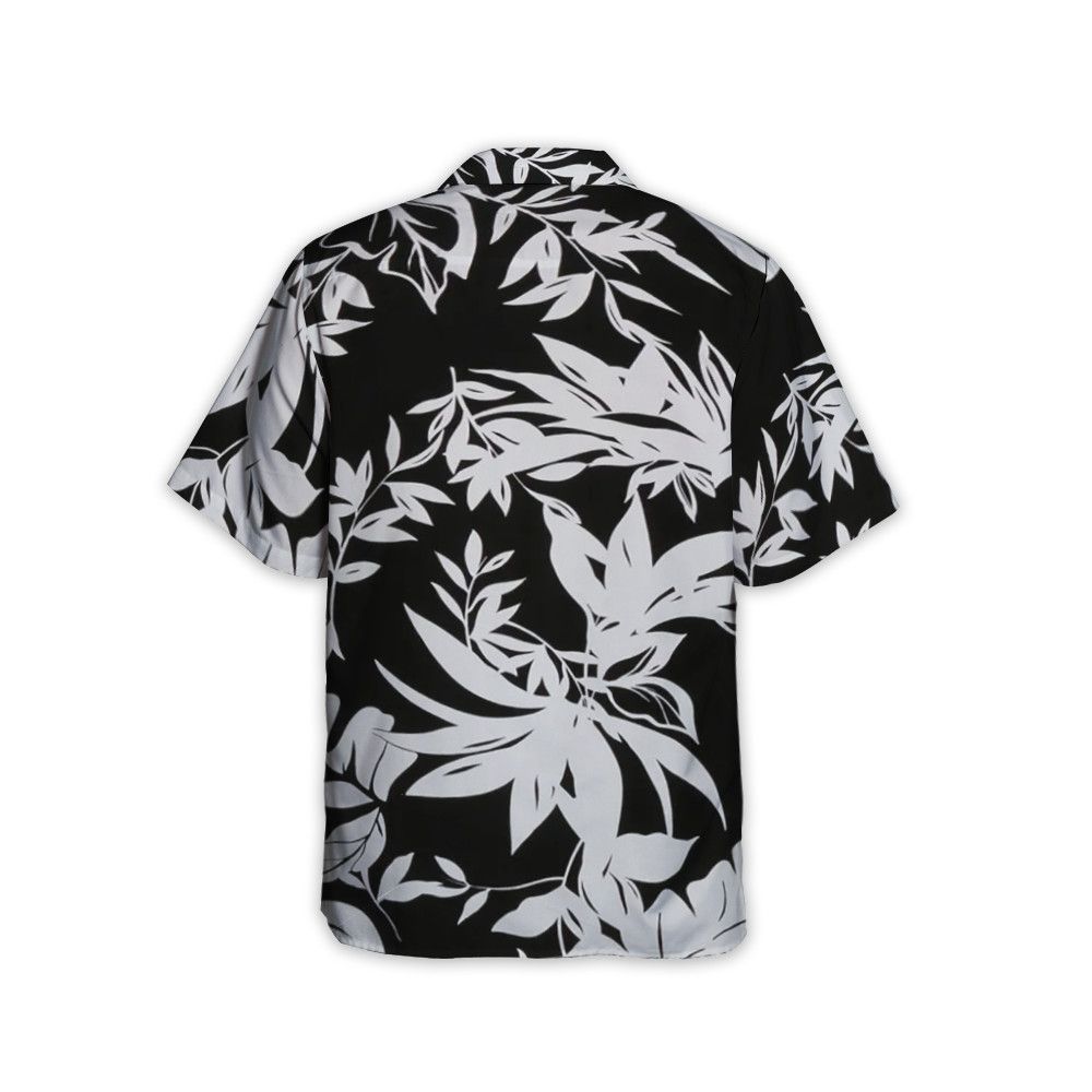 Designer Leaf-Print Camp Shirt – Laid-Back Vibes with Botanical Edge Size US L / EU 52-54 / 3 - 4 Thumbnail