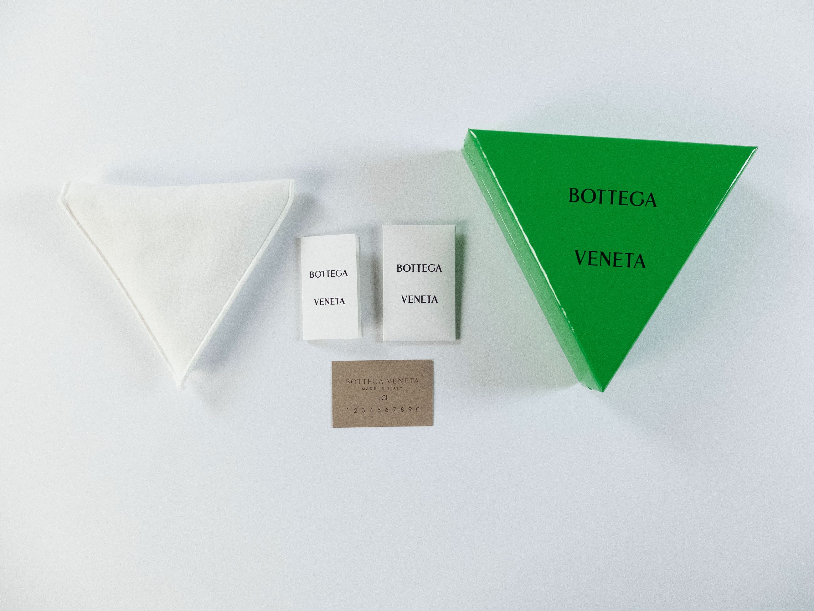 Bottega Veneta BOTTEGA VENETA Bolt green & gold tone silver ring w chain 15 Size ONE SIZE - 9 Thumbnail