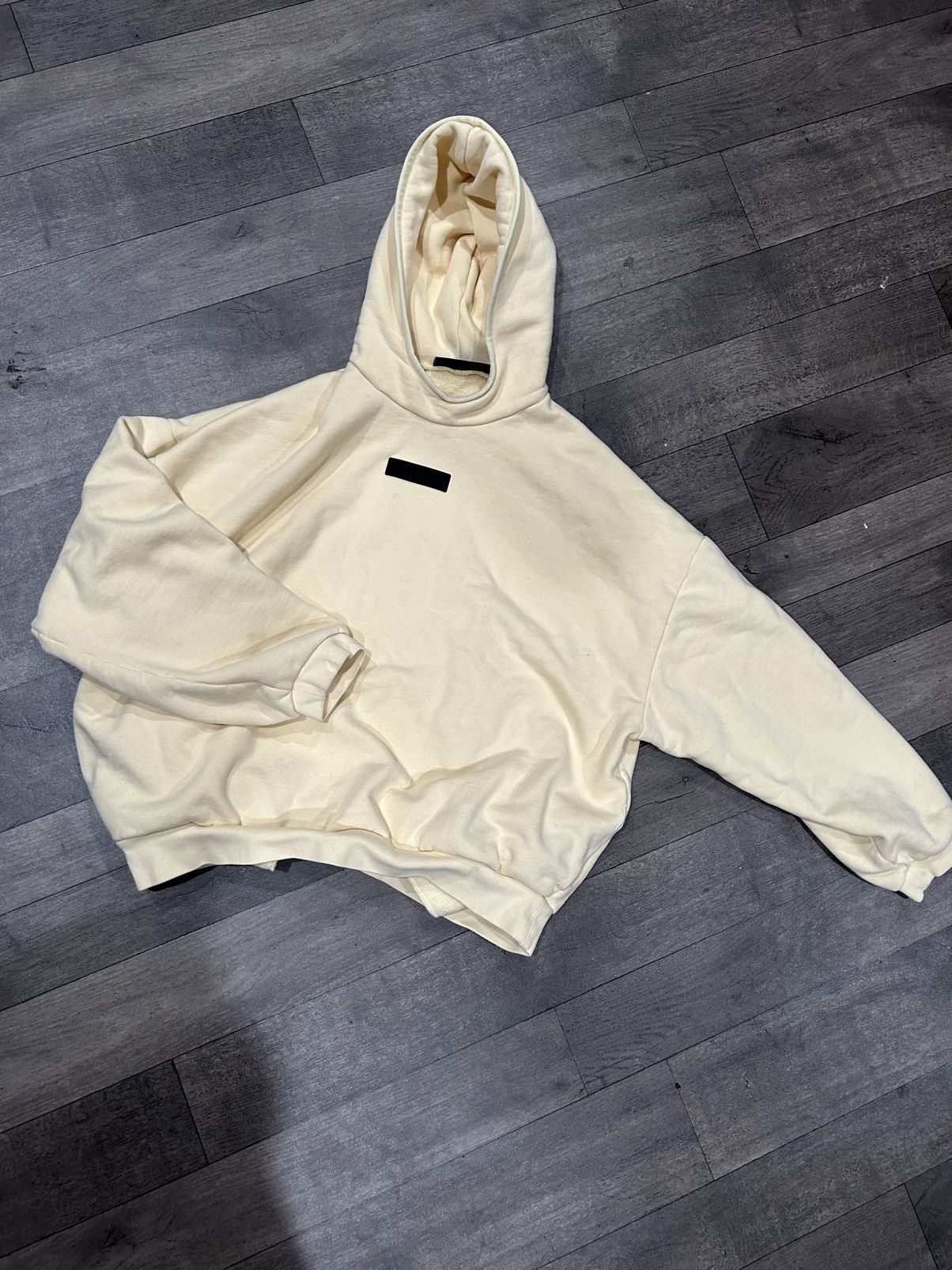 Essentials Fear of God Essentials Pullover Hoodie 'Garden Yellow' Size US L / EU 52-54 / 3 - 1 Thumbnail