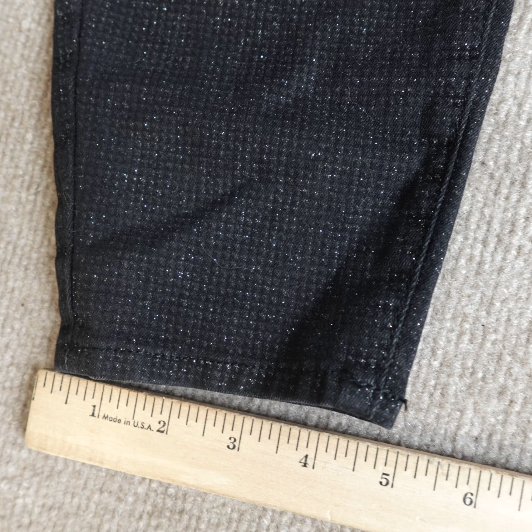 L'AGENCE L'Agence Jeans 28 Black Margot High Rise Slim 5-Pocket Denim Cropped Womens XS-XL? Size 29" - 4 Thumbnail