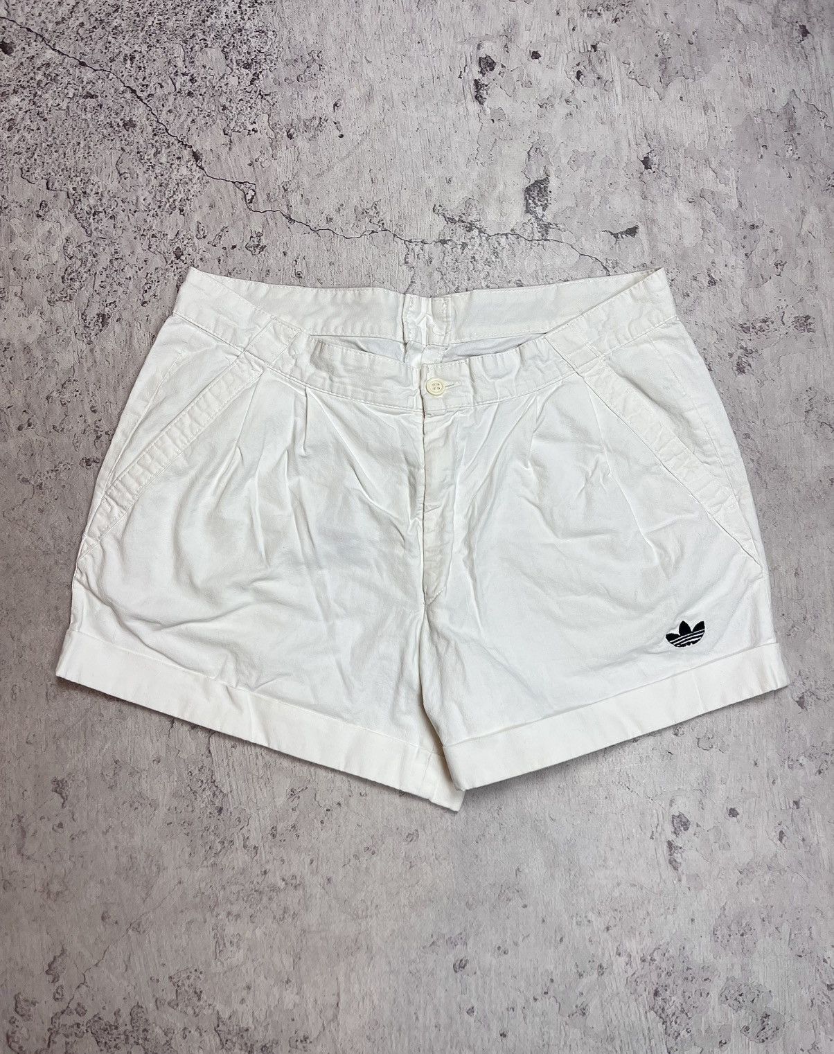 Made In West Germany Adidas White Tennis Short Shorts