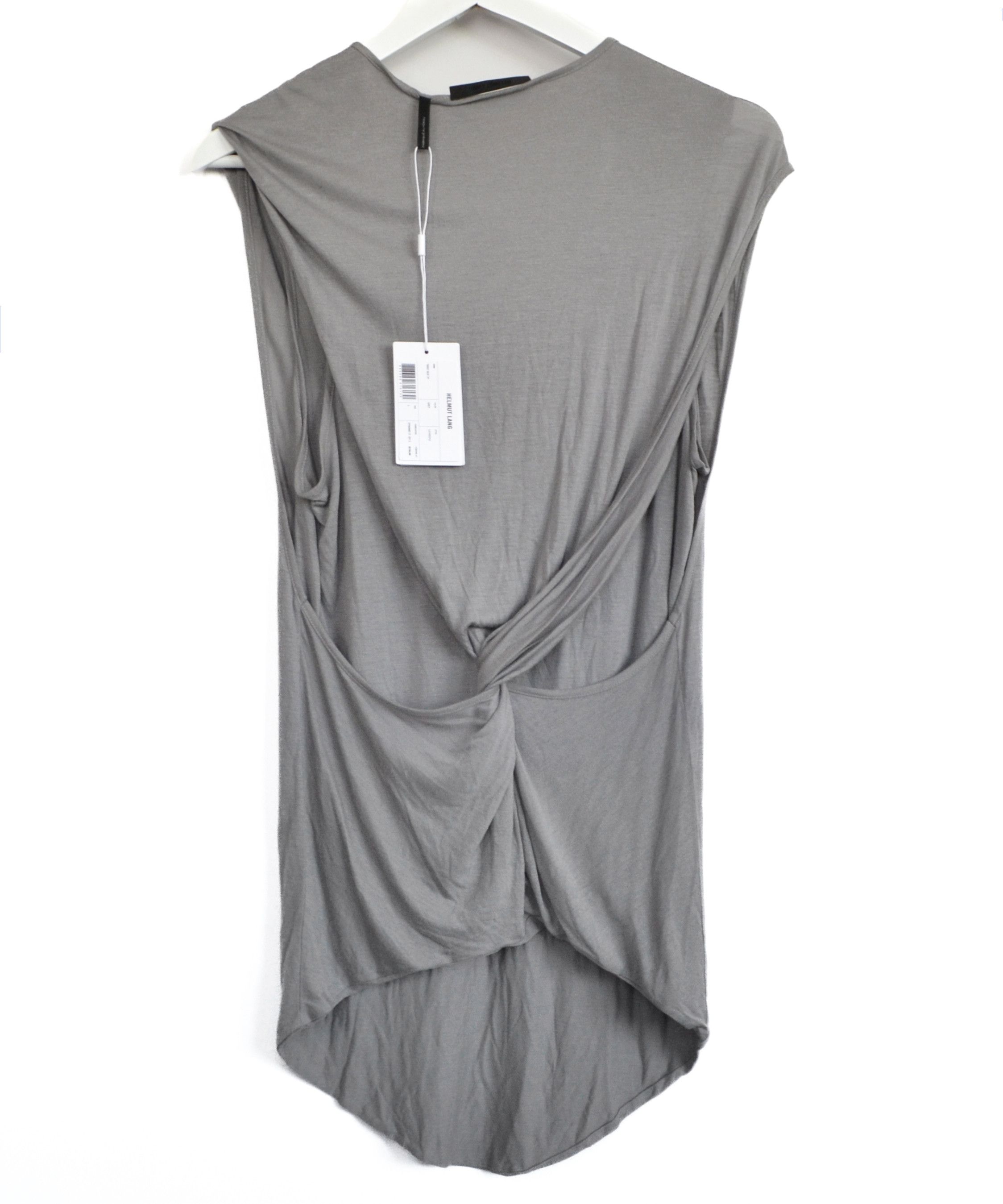 Helmut Lang Sleeveless Asymmetrical Shirt Top Dress -  greenwatershopping.com