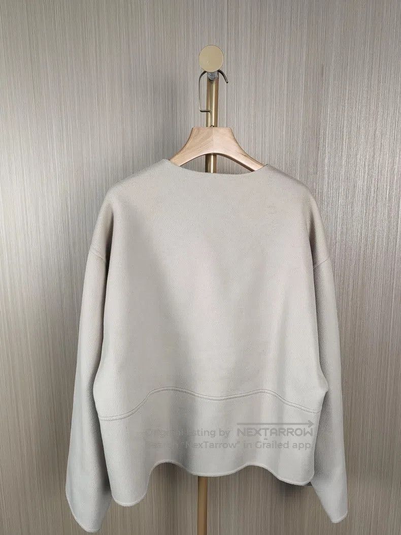 Loro Piana Loro Piana Beige Cashmere Short Coat Size M / US 6-8 / IT 42-44 - 2 Thumbnail
