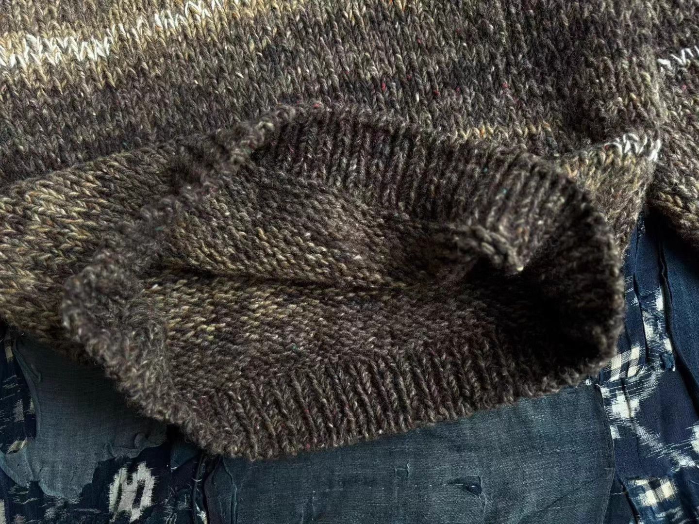 Visvim VISVIM 21AW AMPLUS GRADIENT HAND KNIT SWEATER M Size US L / EU 52-54 / 3 - 8 Thumbnail