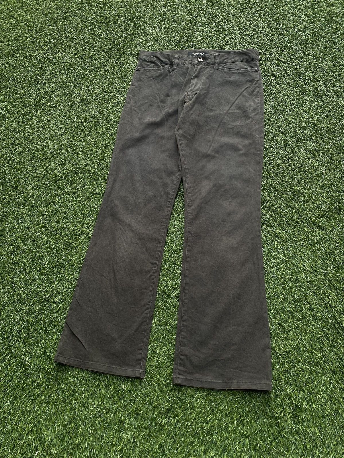 Yohji Yamamoto Vintage Ined Homme Yohji Yamamoto Flare Pants Size US 30 / EU 46 - 4 Thumbnail