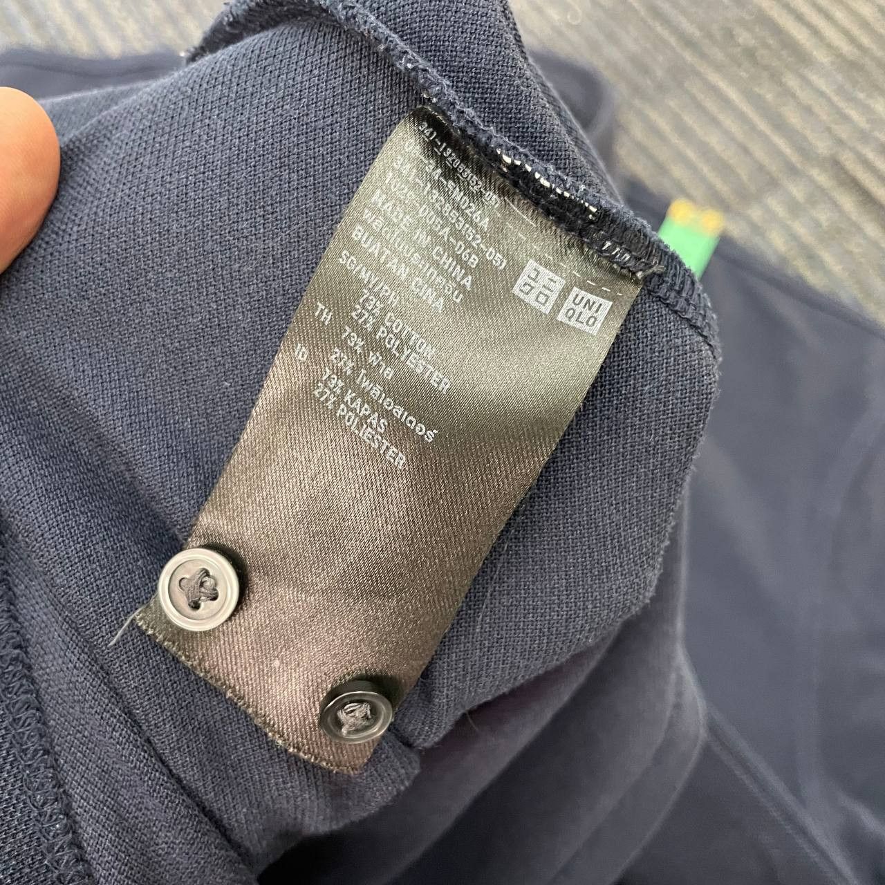 Uniqlo ⭐️SALE⭐️ [L] UNIQLO OXFORD POLO SHIRT Size US L / EU 52-54 / 3 - 6 Thumbnail