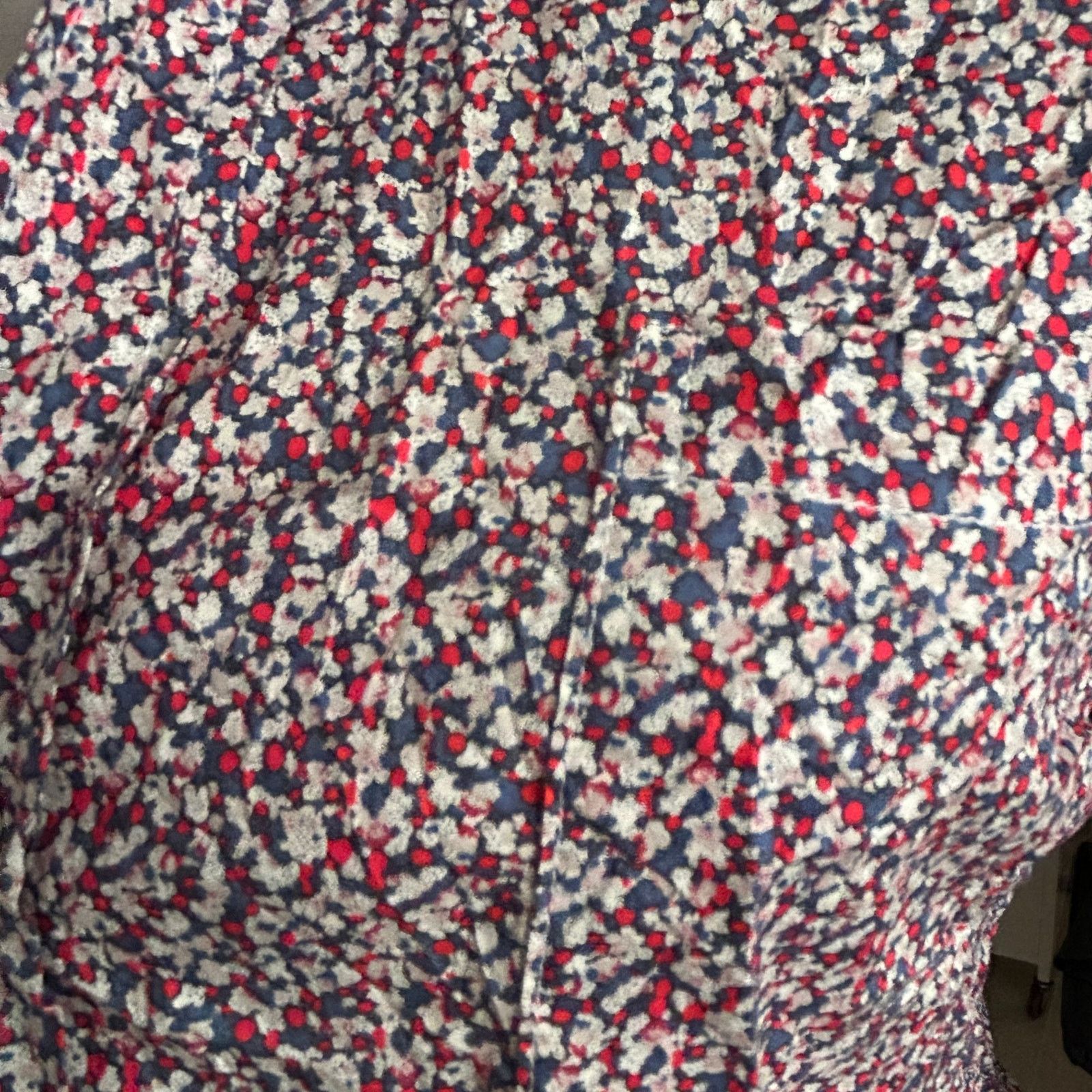 Frank & Eileen Frank & Eileen Barry Crinkled Cotton Blouse Floral Print Size M / US 6-8 / IT 42-44 - 3 Thumbnail