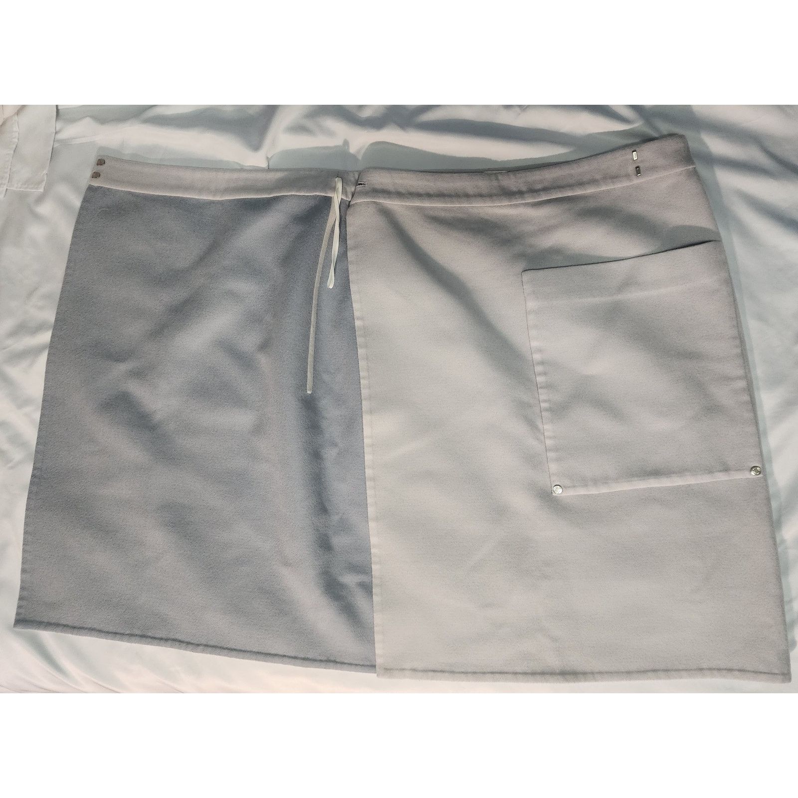 Hermes Authentic 100% Cashmere HERMES Skirt w Logo Sz 38 US 8 / 10 Size 30" / US 8 / IT 44 - 5 Thumbnail
