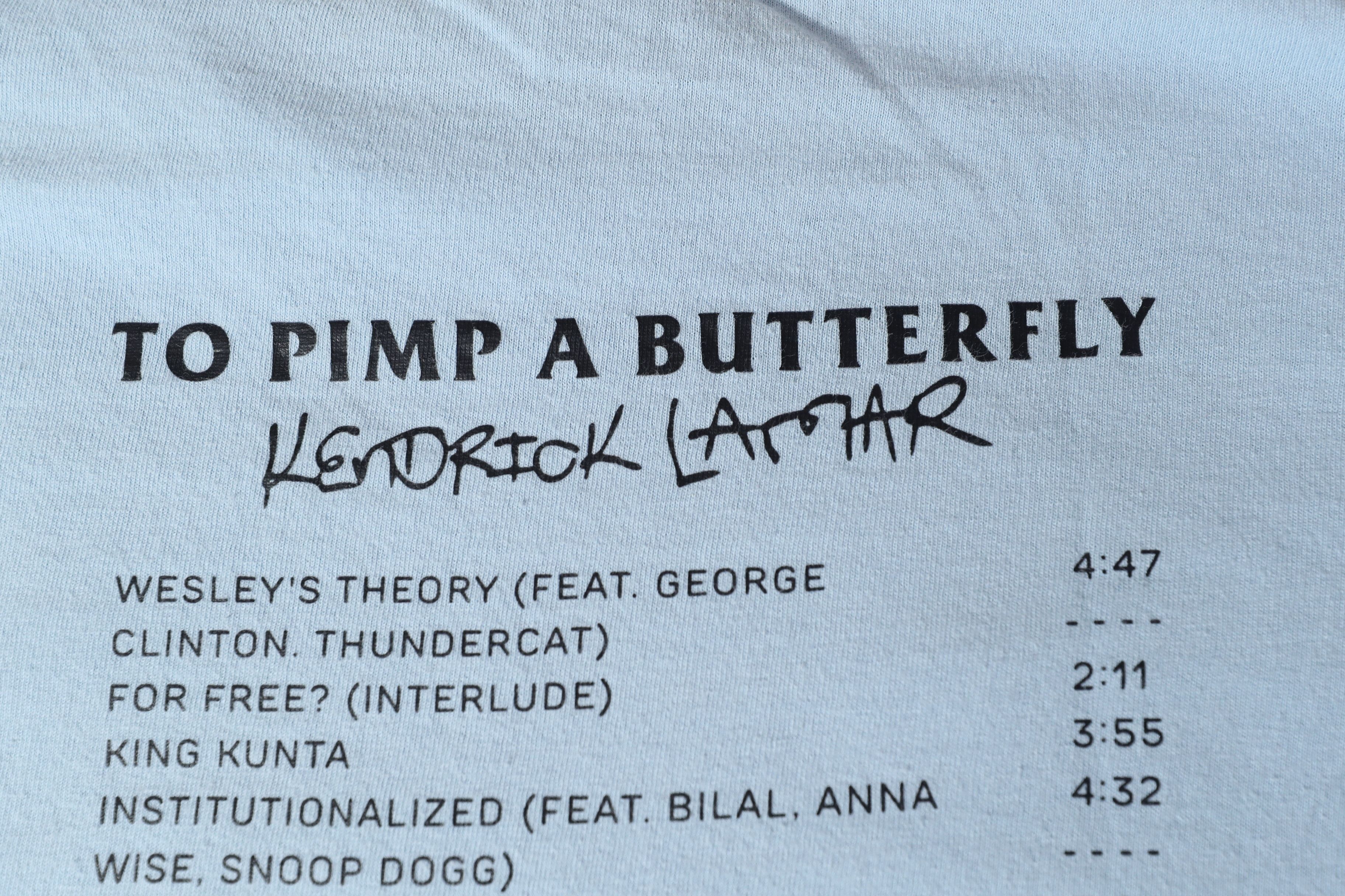 Rap Tees Kendrick Lamar To Pimp A Butterfly Tee (M) Size US M / EU 48-50 / 2 - 11 Thumbnail