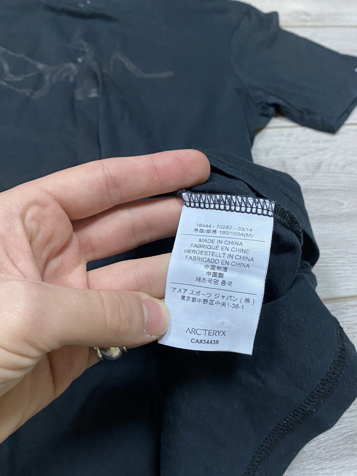 Arc'teryx Arcteryx vintage shimmering big bird logo t-shirt Size US M / EU 48-50 / 2 - 7 Thumbnail