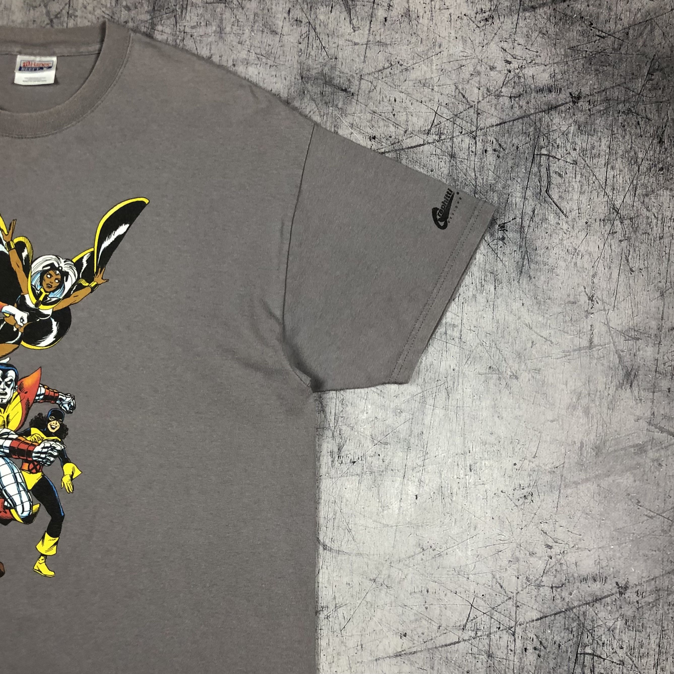 Marvel Comics Y2K Vintage 2003 X-Men Hero’s Marvel Graphitti Rare Tee Size US XL / EU 56 / 4 - 6 Thumbnail