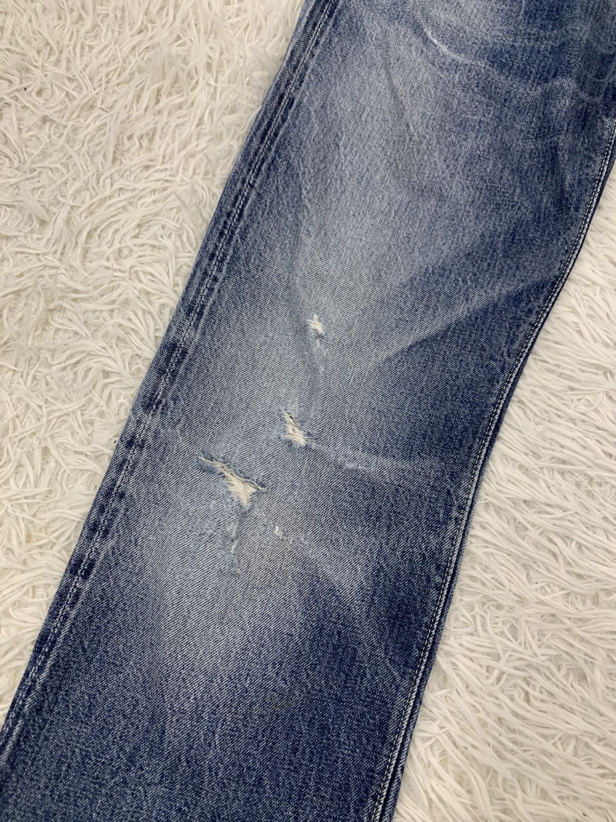 Skull Jeans by an Alchemist Fab Four Skull Jeans An Alchemist Selfedge Pant Hidden Rivet Size US 28 / EU 44 - 3 Thumbnail