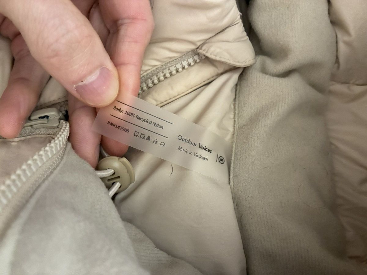 Outdoor Voices Outdoor Voices Softshield Hooded Down Jacket Size US M / EU 48-50 / 2 - 2 Thumbnail