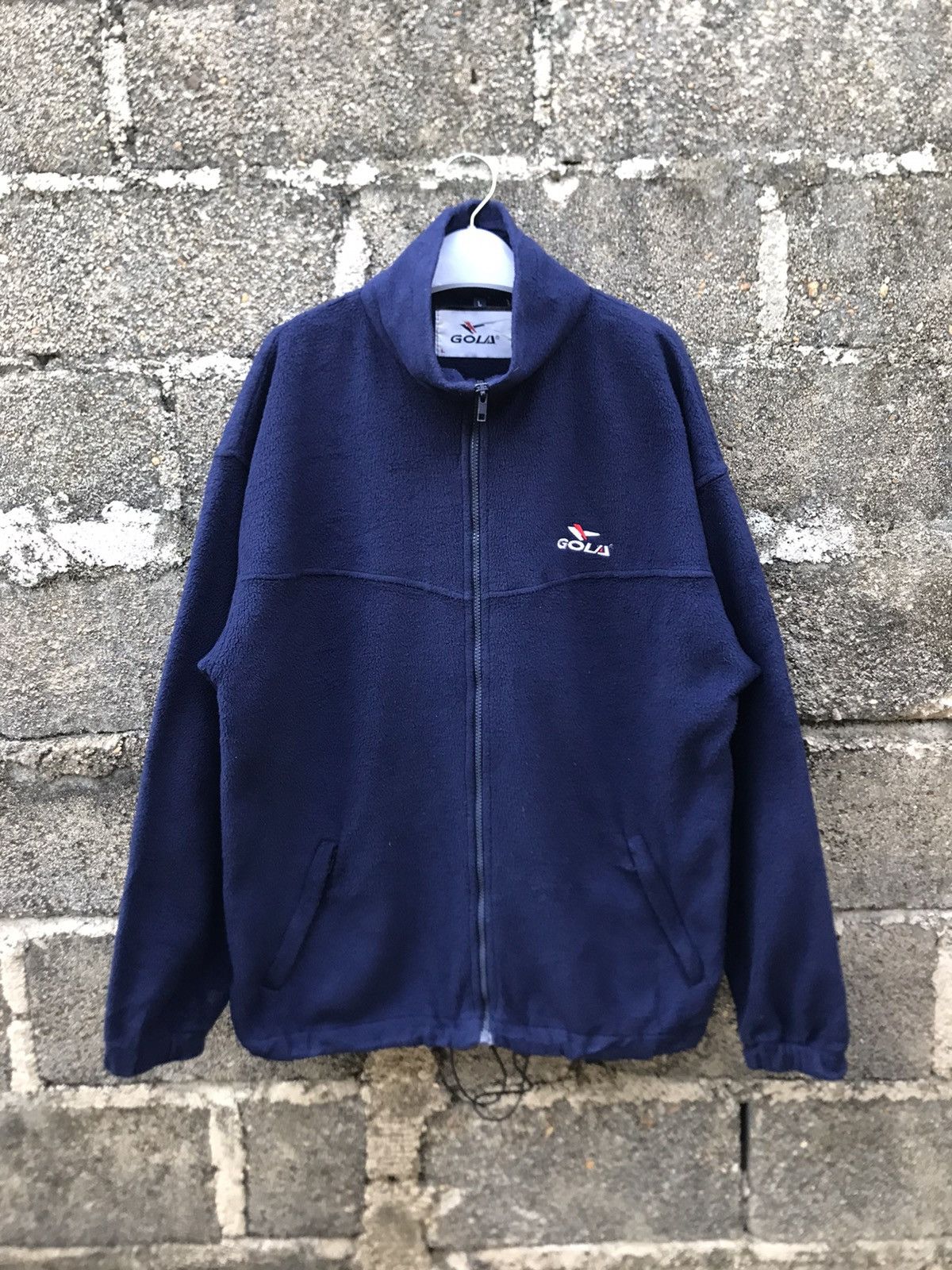 Gola ⚡️Vintage Gola Fleece Zipper Sweater Jacket Size US L / EU 52-54 / 3 - 1 Thumbnail