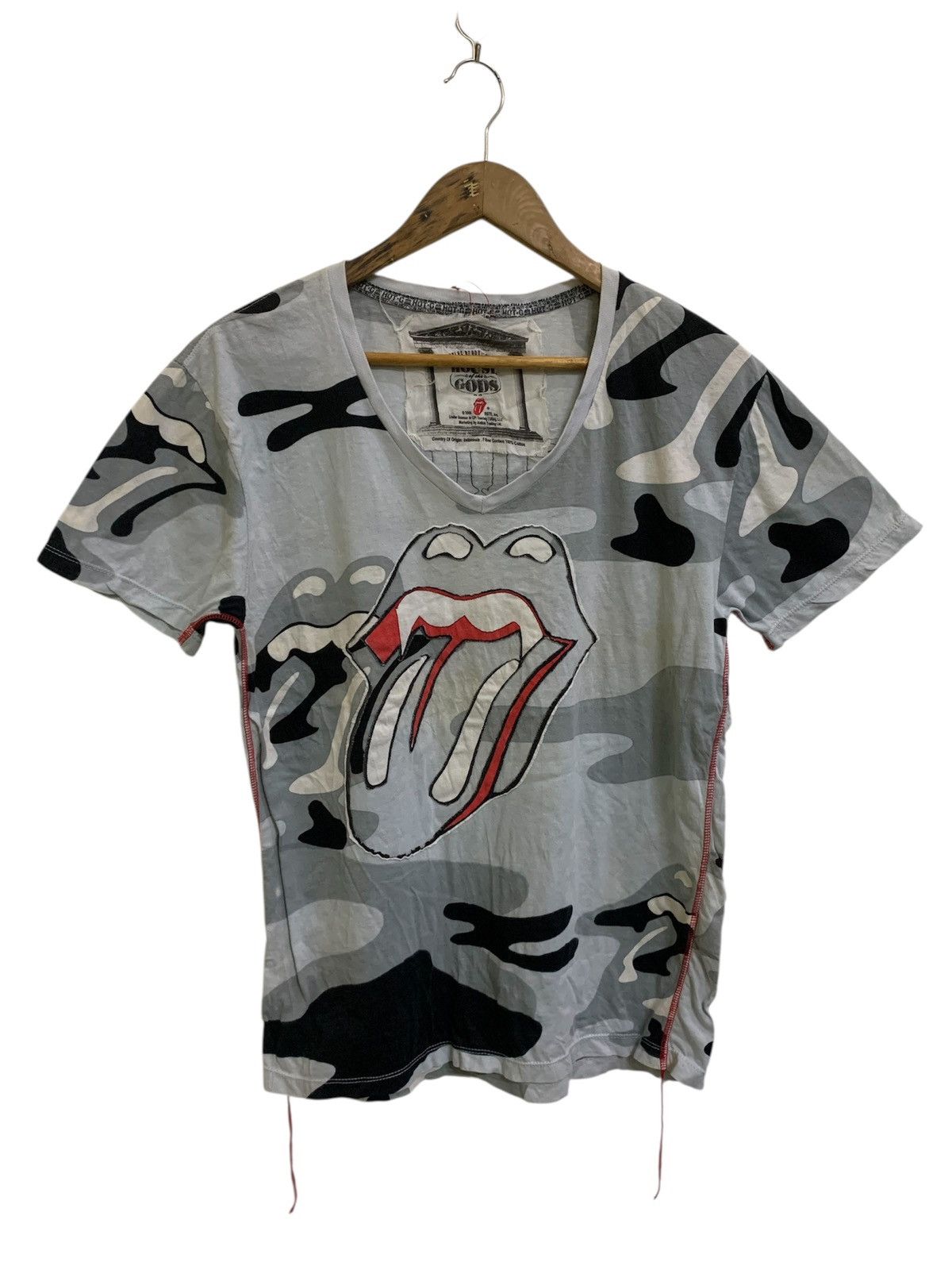 The Rolling Stones The Rolling Stones Camo Shirt Size US M / EU 48-50 / 2 - 1 Thumbnail