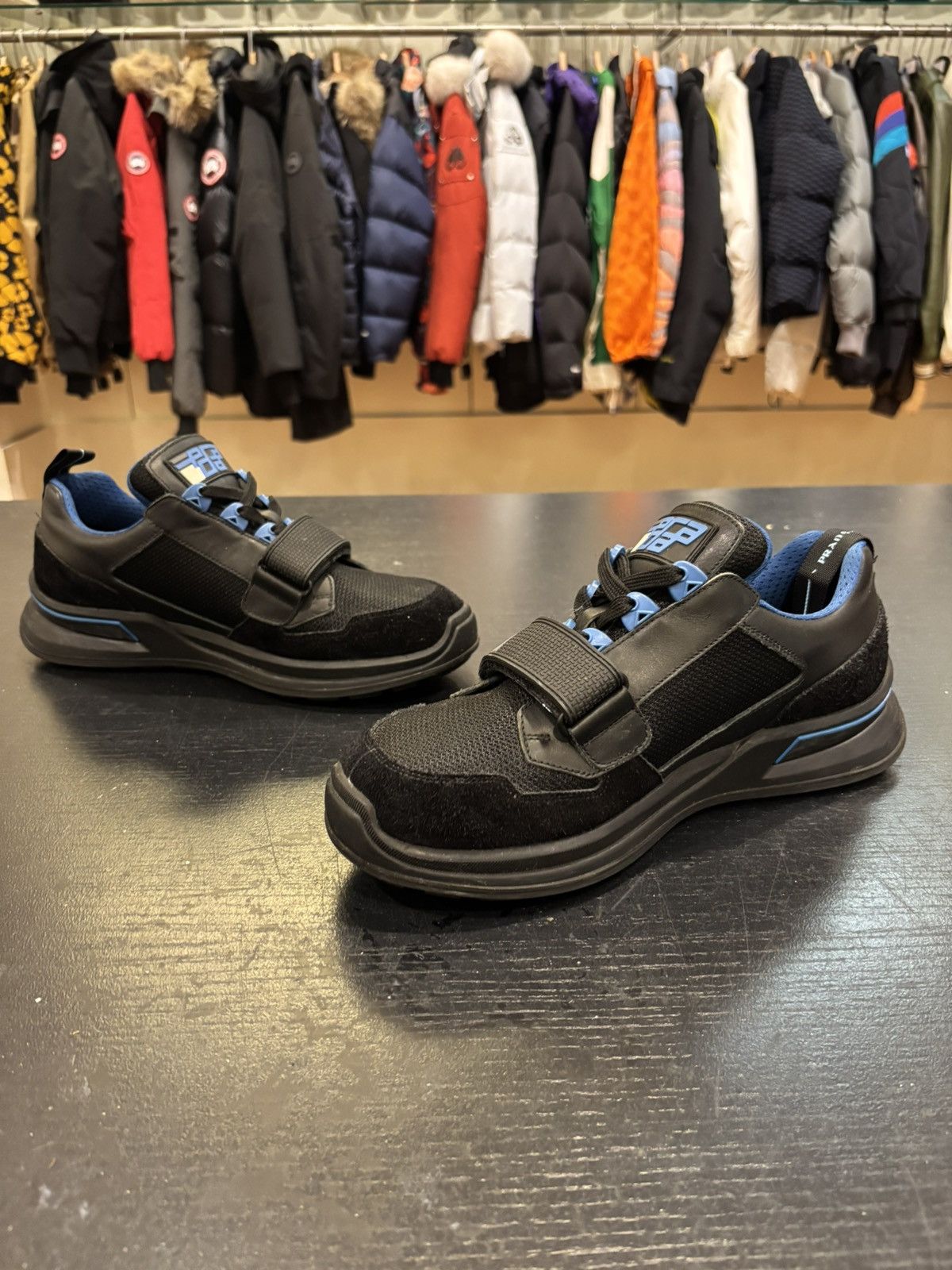 Prada Prada Mechano ‘Black Voyage’ Size US 7 / EU 40 - 2 Thumbnail