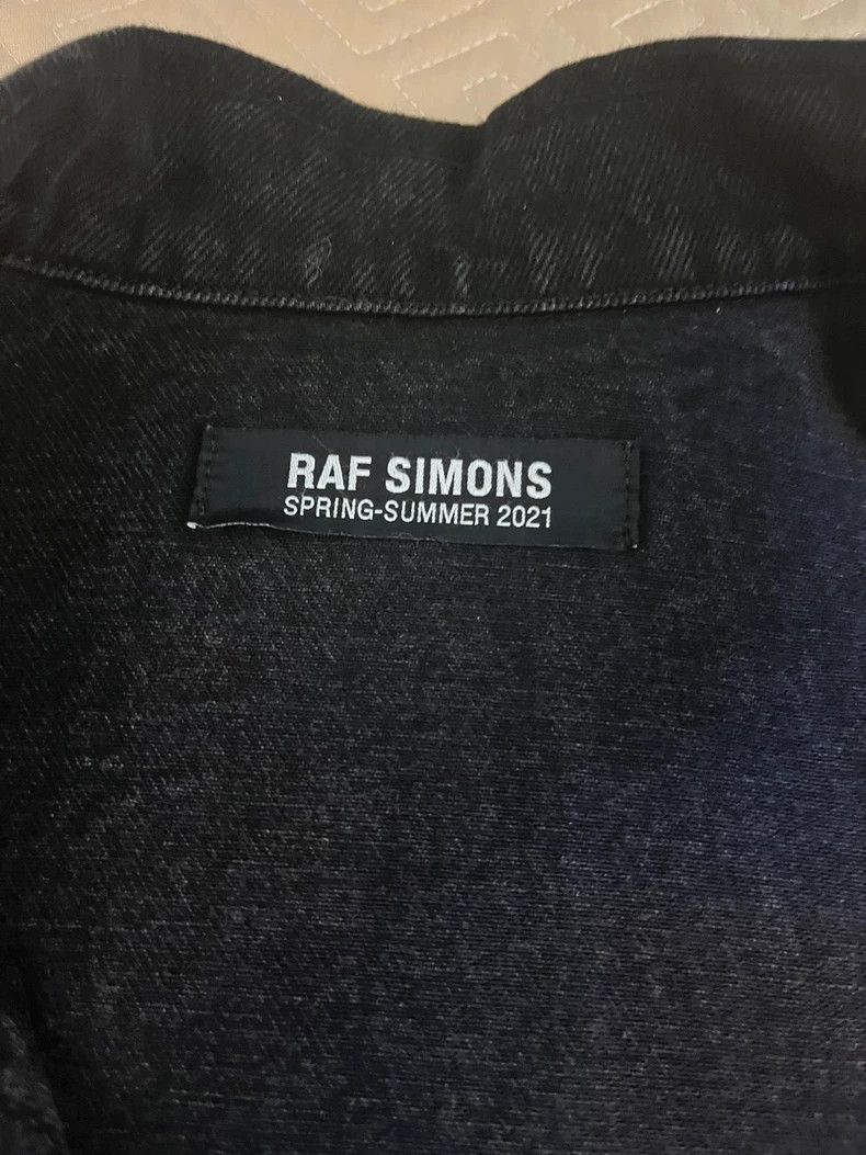 Raf Simons RAF SIMONS Black Denim Jacket Size M-2505 Size US M / EU 48-50 / 2 - 3 Thumbnail