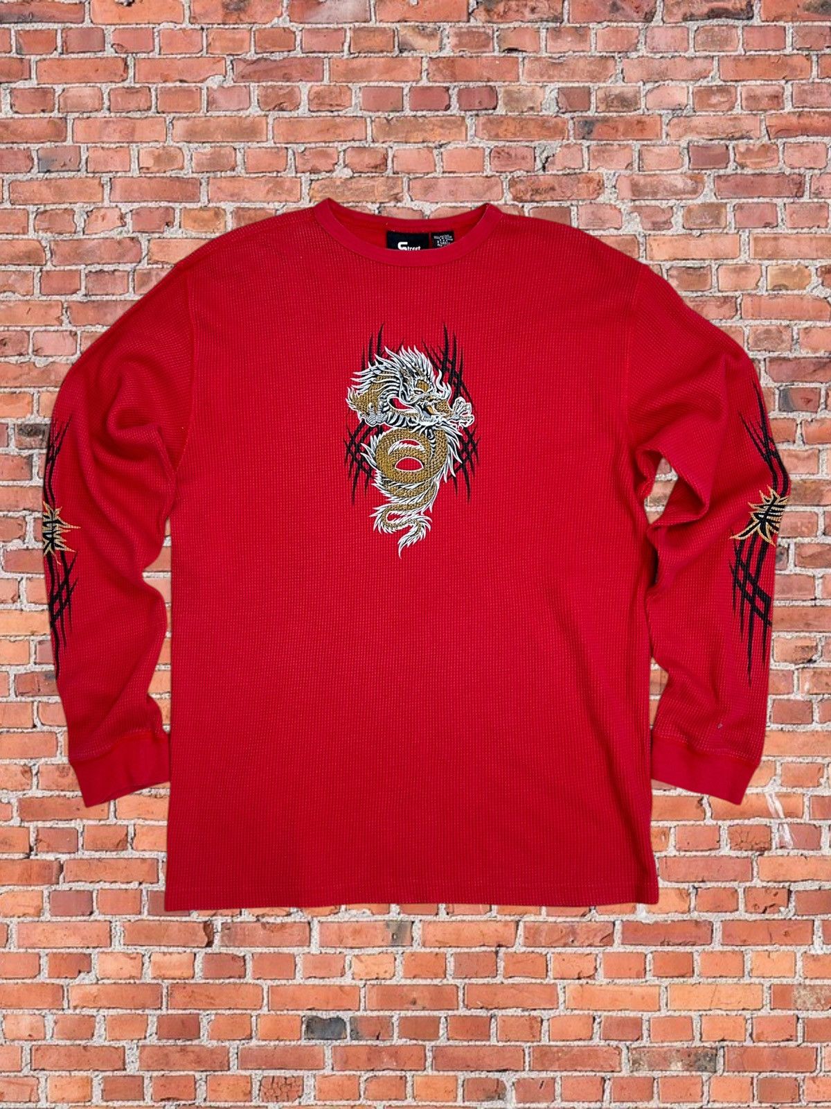 Designer × Japanese Brand Street Culture Local Brand Japan Art Dragon Fire Strike Size US L / EU 52-54 / 3 - 1 Thumbnail