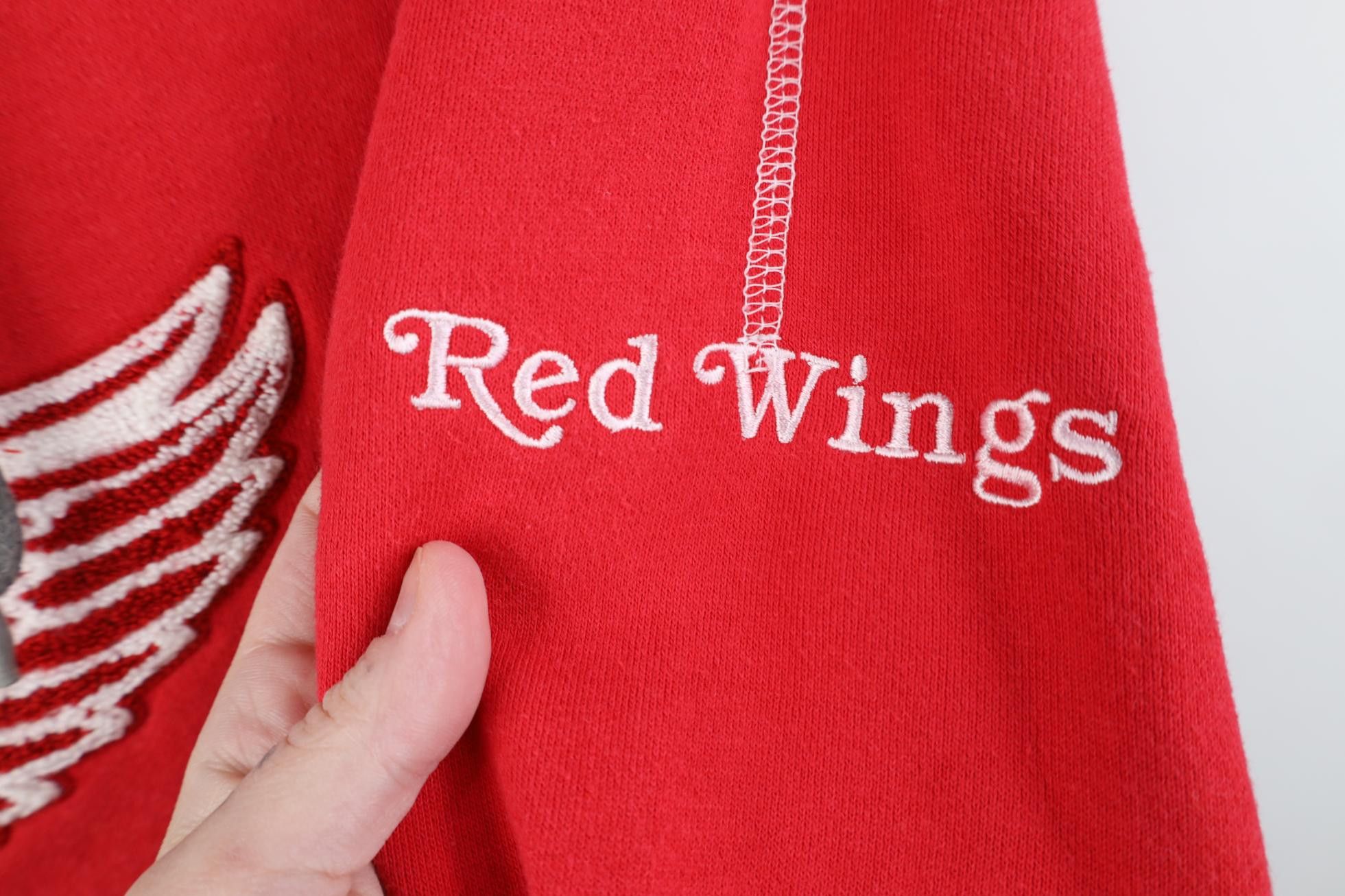 Majestic Majestic Detroit Red Wings Hockey Jersey Hoodie Sweatshirt Size US L / EU 52-54 / 3 - 4 Thumbnail