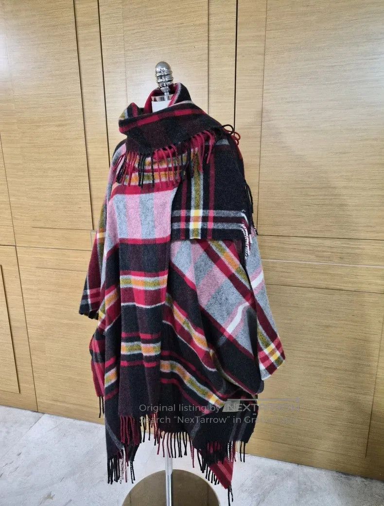 Vivienne Westwood Vivienne Westwood Plaid Cloak with Scarf Size ONE SIZE - 4 Thumbnail