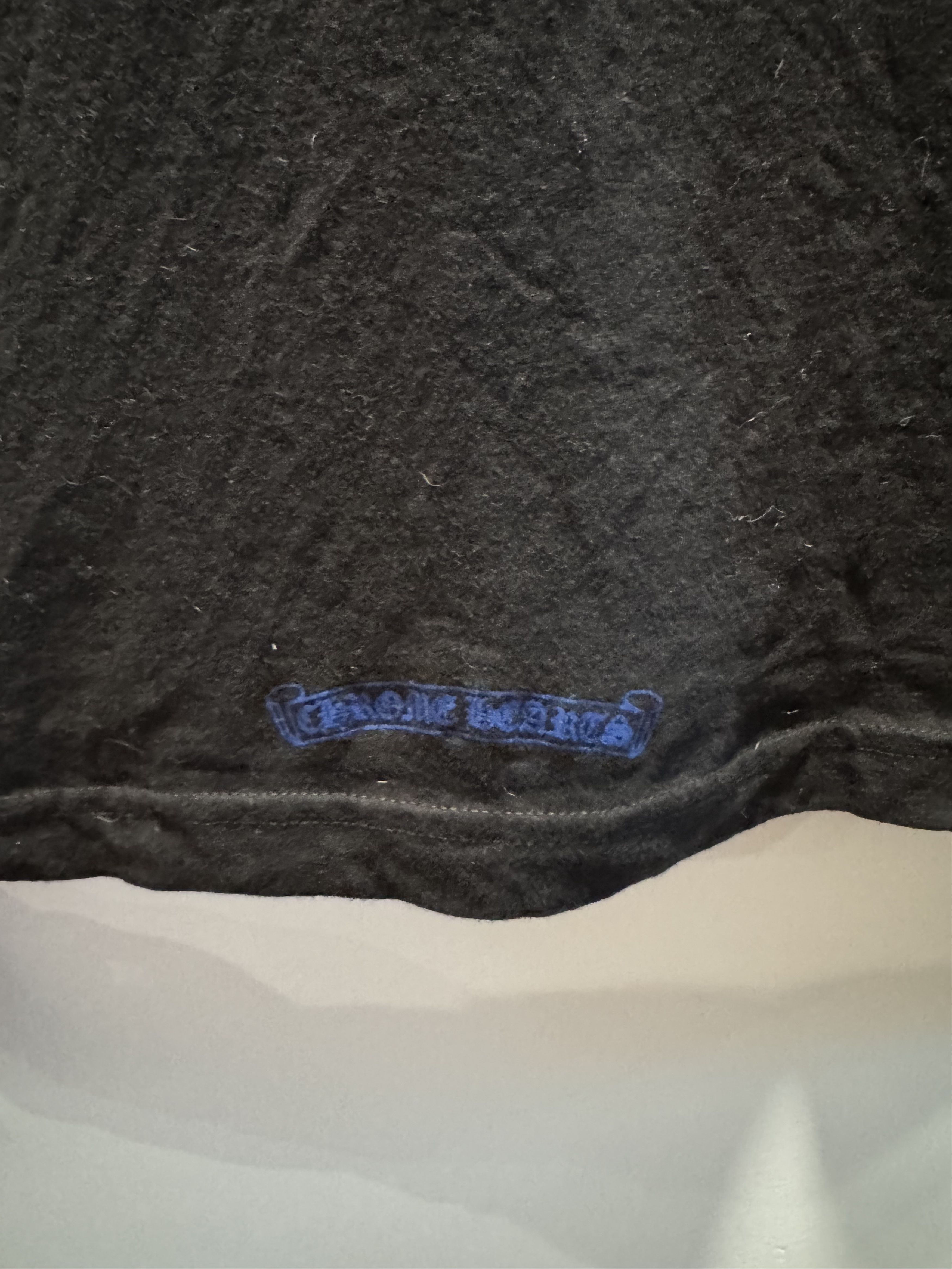 Chrome Hearts Chrome Hearts Blue Neck Spellout L/S Size US XL / EU 56 / 4 - 6 Thumbnail