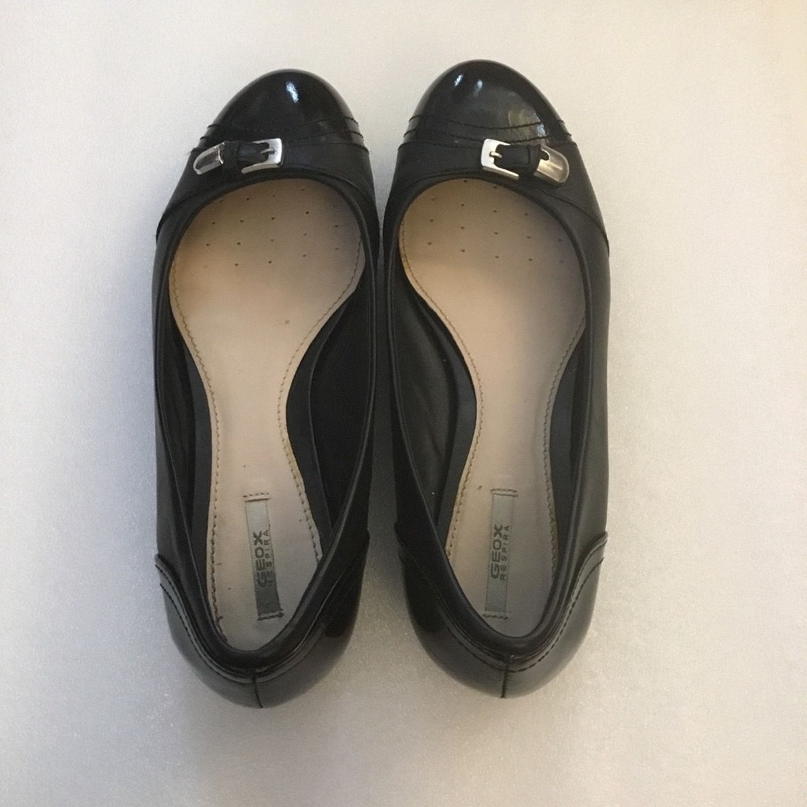 Geox Geox Black Respira Flats with Buckle Accent Size US 6 / IT 36 - 4 Thumbnail