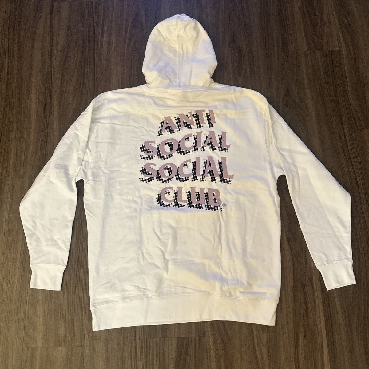 Anti Social Social Club Anti Social Social Club Toned Down Hoodie White XXL Rare Size US XXL / EU 58 / 5 - 6 Thumbnail
