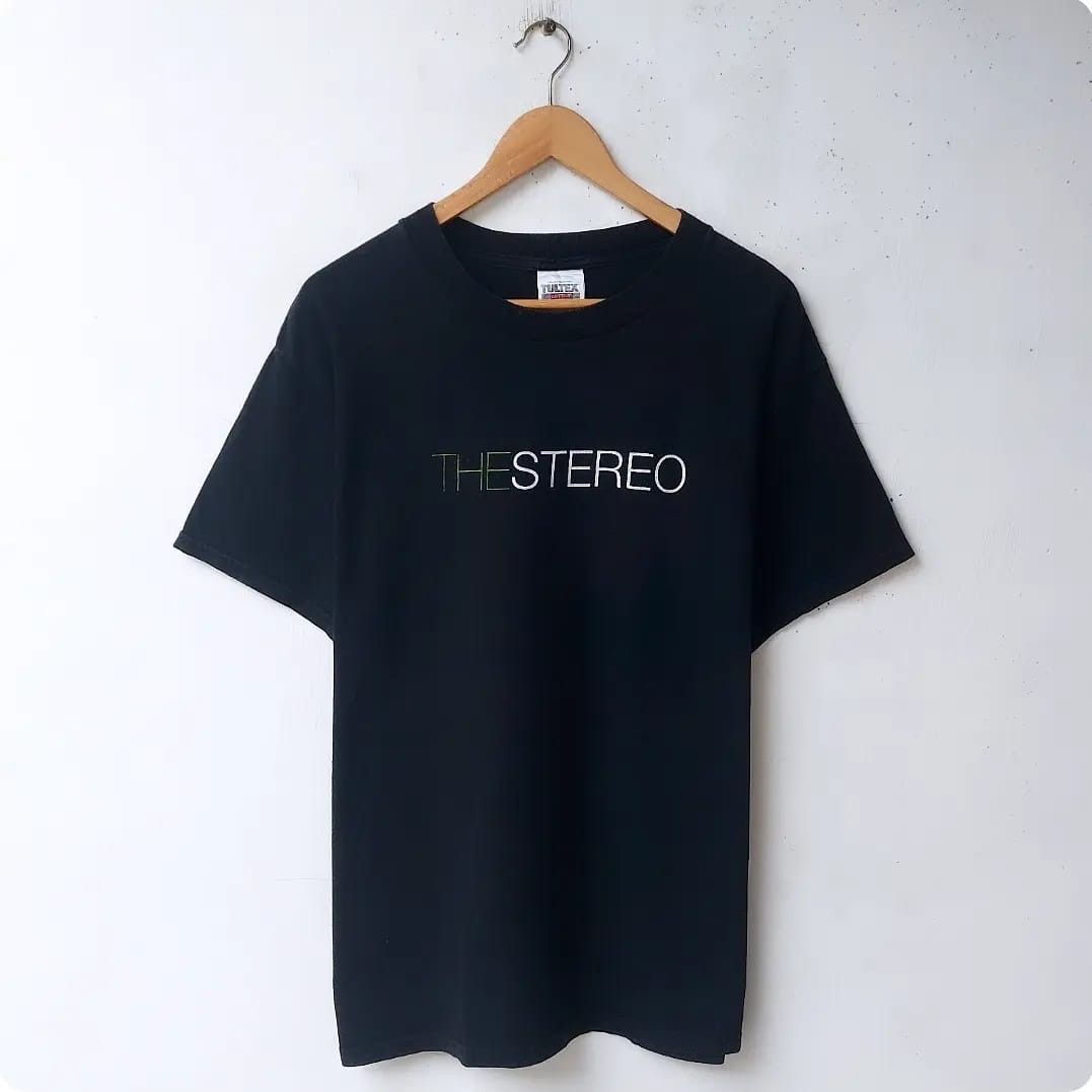 image of Band Tees x Vintage 90's The Stereo Band Tshirt in Black, Men's (Size Large)