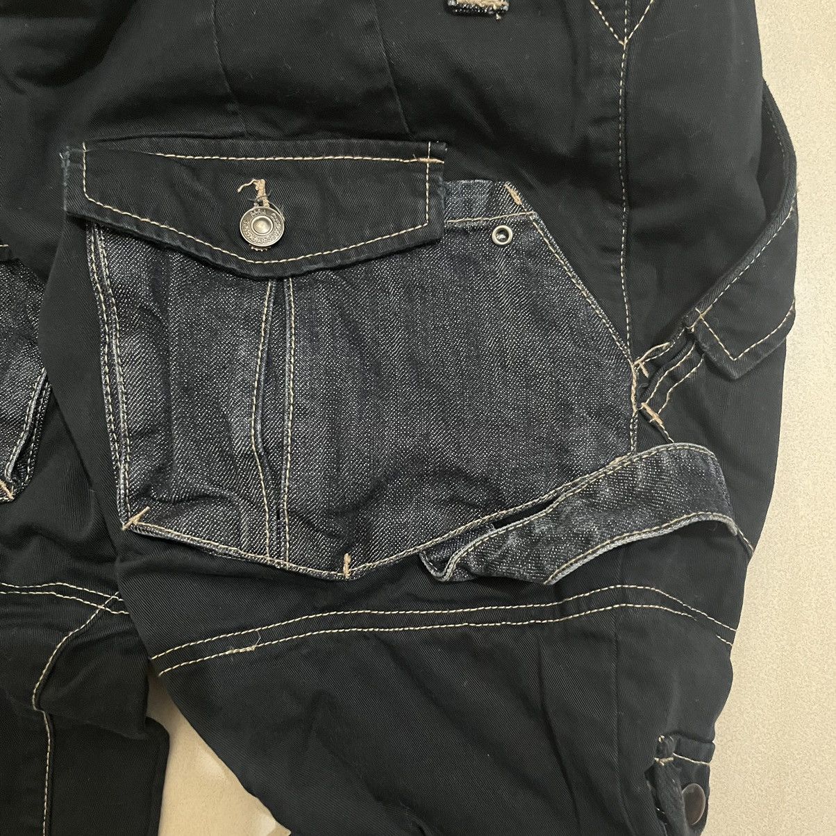 PPFM PPFM Double Waist Cargo Multipocket Long Pants Japan Made Size US 33 - 10 Thumbnail