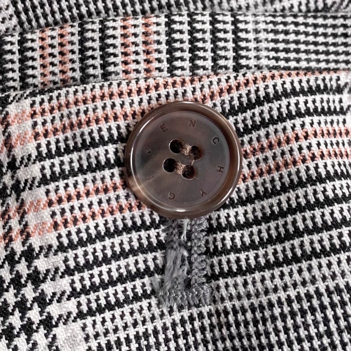Givenchy Givenchy tartan tailored trouses regular straight fit pants Size US 36 / EU 52 - 4 Thumbnail