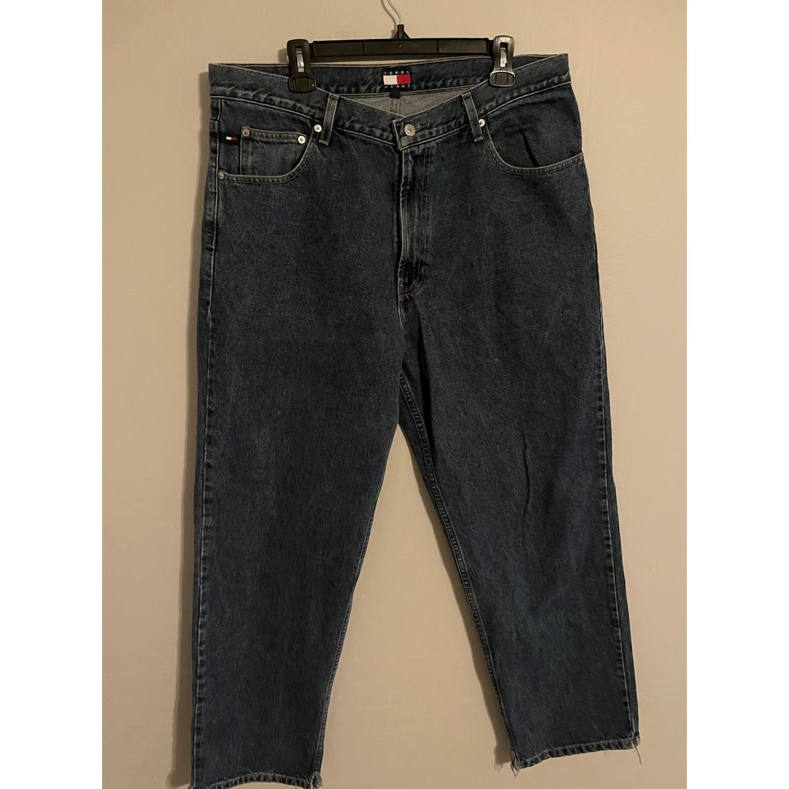 Tommy Hilfiger VINTAGE Tommy Hilfiger Jeans Denim Baggy Wide Leg Y2K 38x32 Men's Size US 38 / EU 54 - 3 Thumbnail