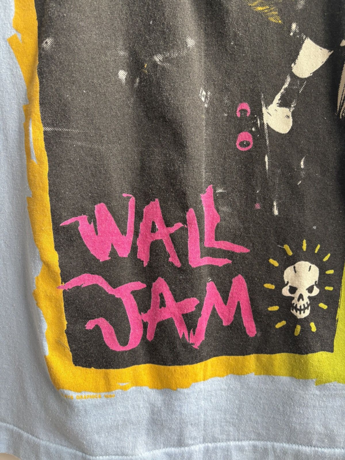 Vintage Vintage Streetwear Wall Jam Skate Head Skull Muscle Tank Top Size US XL / EU 56 / 4 - 4 Thumbnail