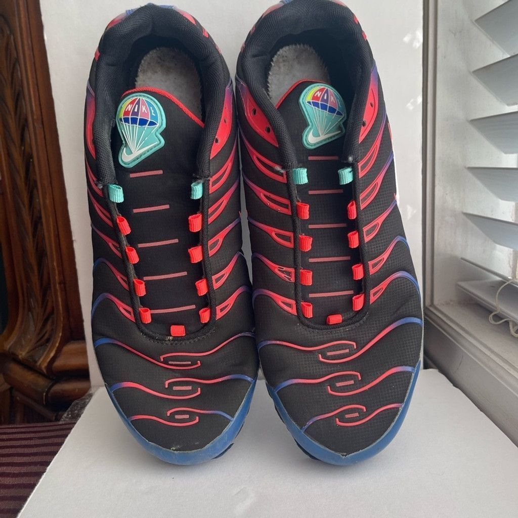 Nike Nike Men's Shoes Air Max Plus Parachute size 12(no laces) Size US 12 / EU 45 - 2 Thumbnail