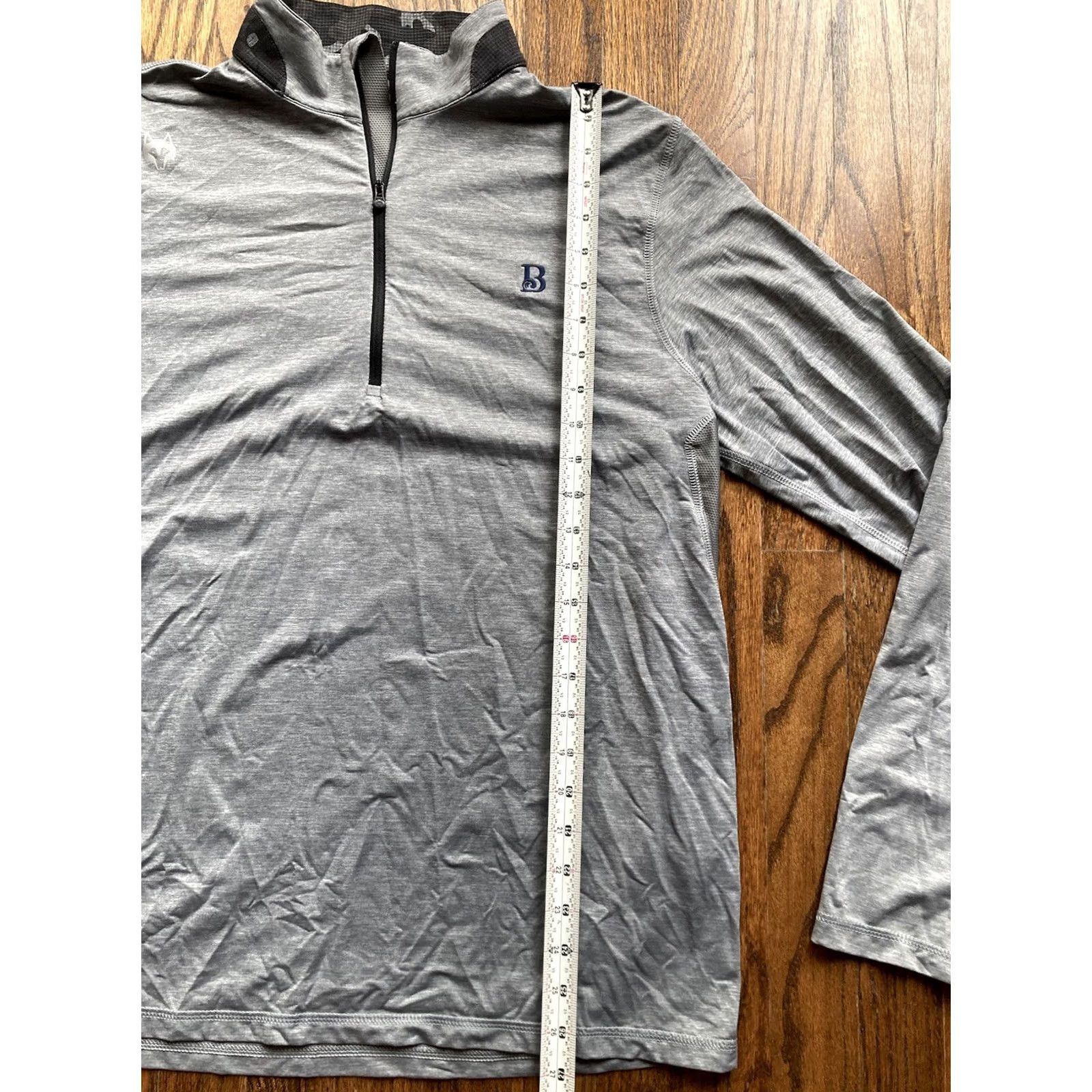 Vintage Greyson Golf Performance Pullover Mens Large 1/4 Zip Gray Camo Trim Logo Casual Stable Sports Golf Shirt Pullover Mens Large Gray Size US L / EU 52-54 / 3 - 6 Thumbnail