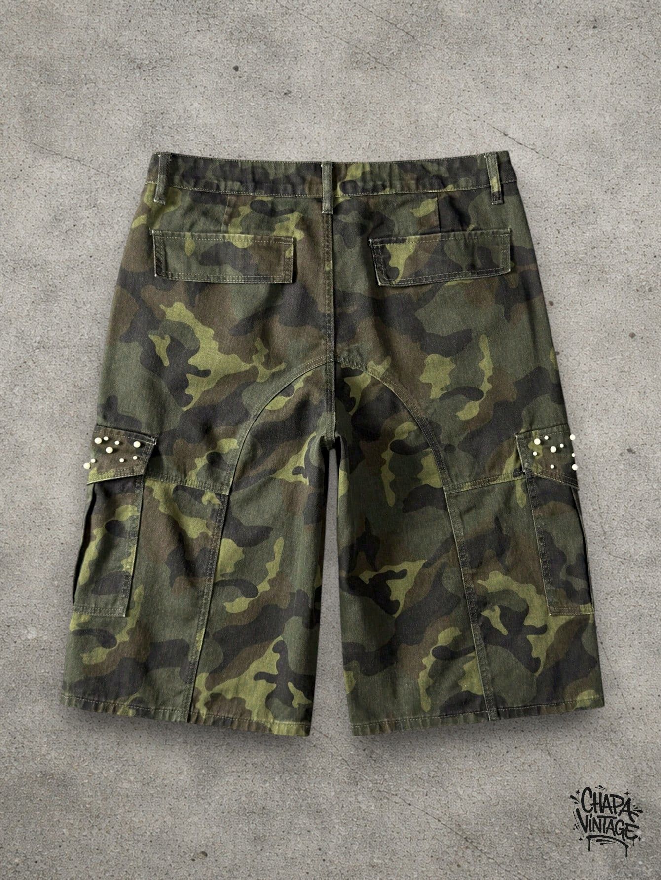 Japanese Brand Camo cargo shorts Size US 32 / EU 48 - 2 Thumbnail