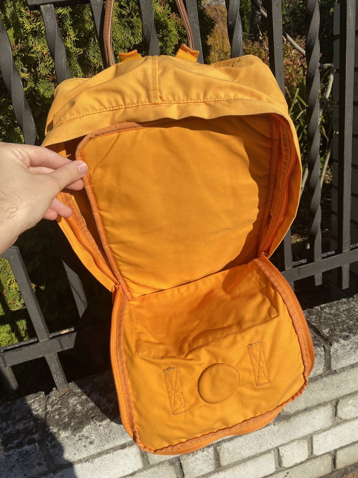 Fjallraven × Vintage Vintage Backpack Fjallraven Kanken No.2 Laptop 15 Acorn Size ONE SIZE - 12 Thumbnail