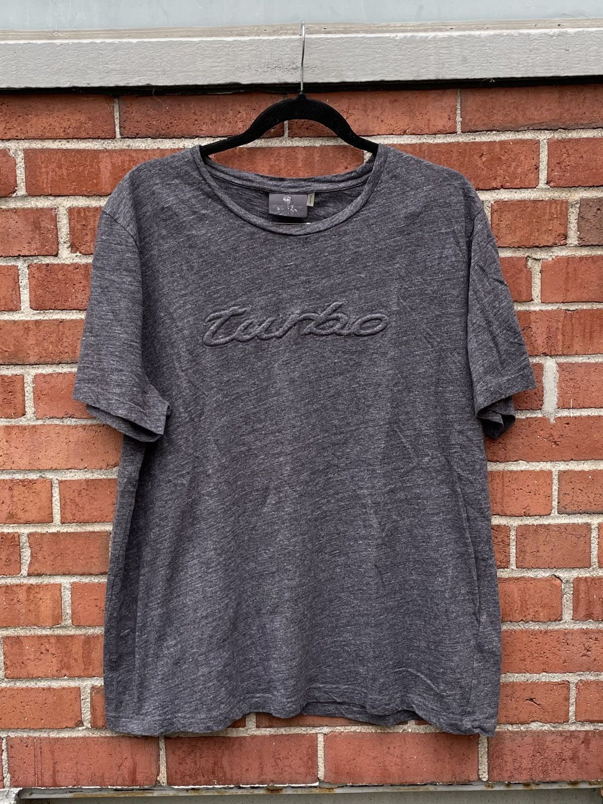 Porsche Design Porsche Shirt Mens Turbo 911 Dark Gray Embossed Logo Size US XL / EU 56 / 4 - 1 Thumbnail