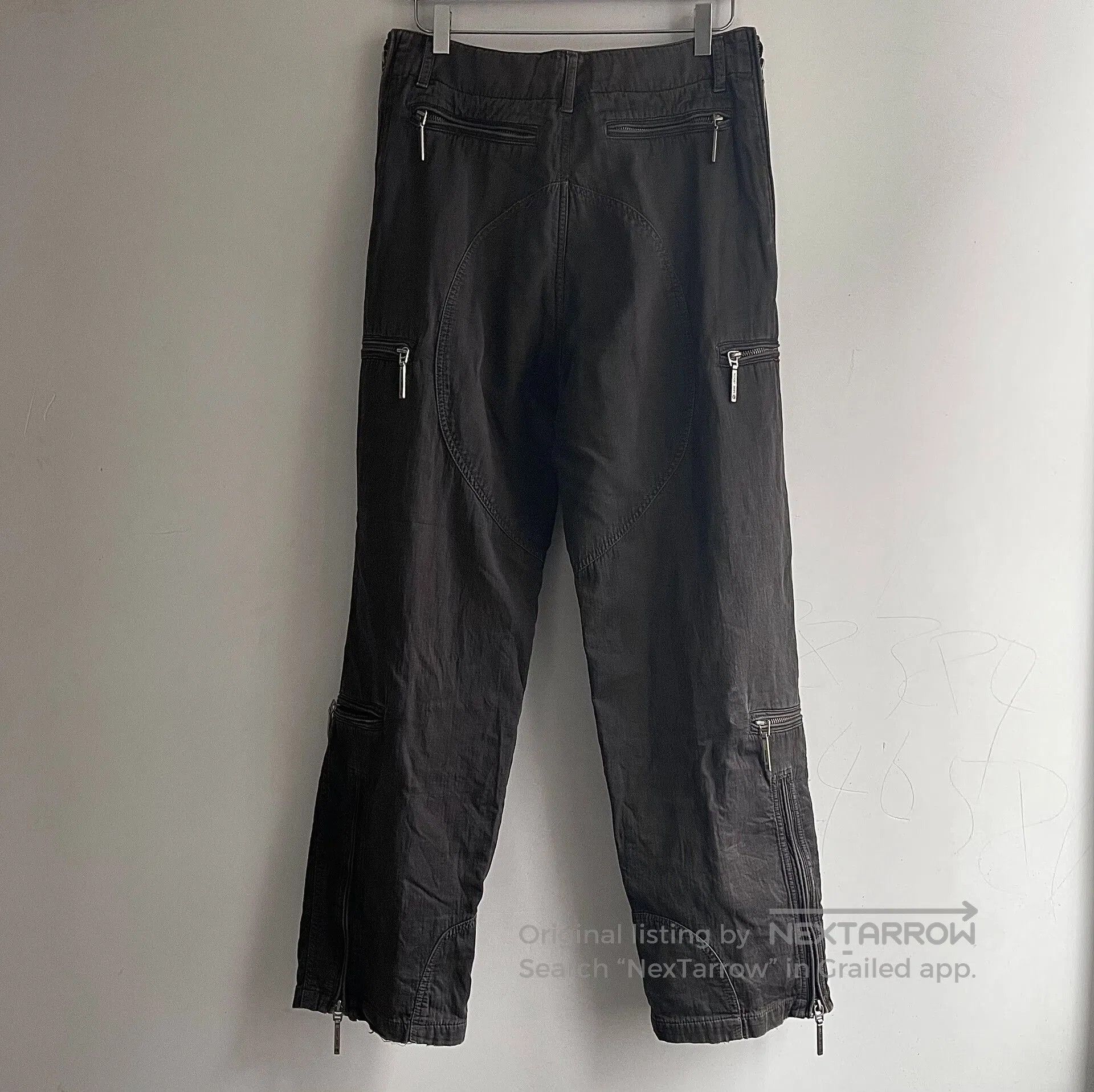 RIPVANWINKLE heavy-duty zippered pants by rip van winkle. Size US 26 / EU 42 - 2 Thumbnail