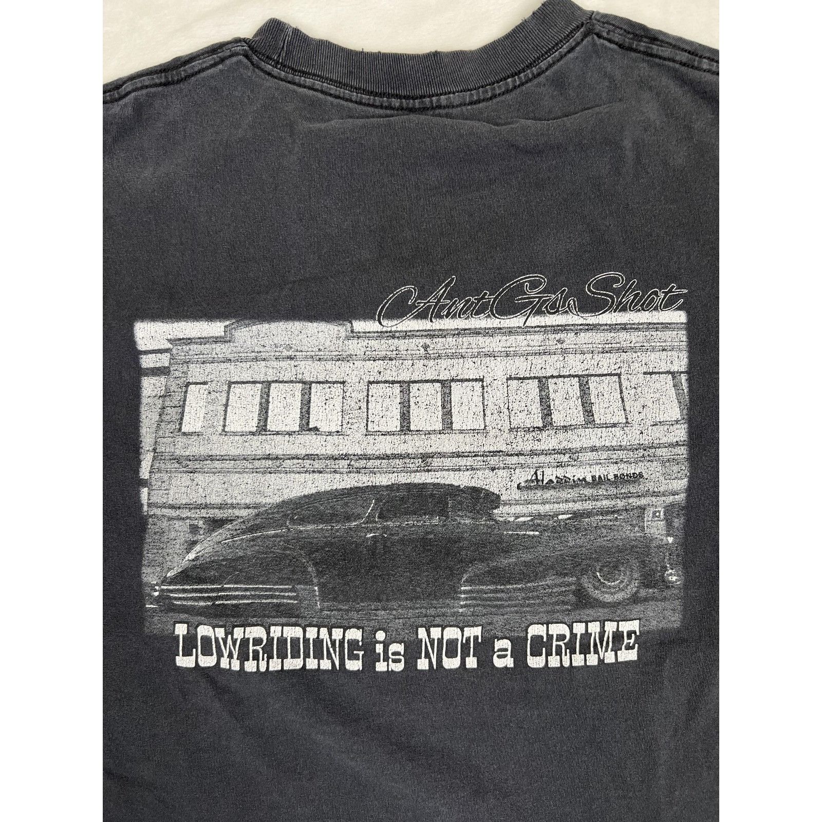 Alstyle Vintage Lowriding is Not a Crime T-Shirt Mens Large Black Lo Size US L / EU 52-54 / 3 - 9 Thumbnail