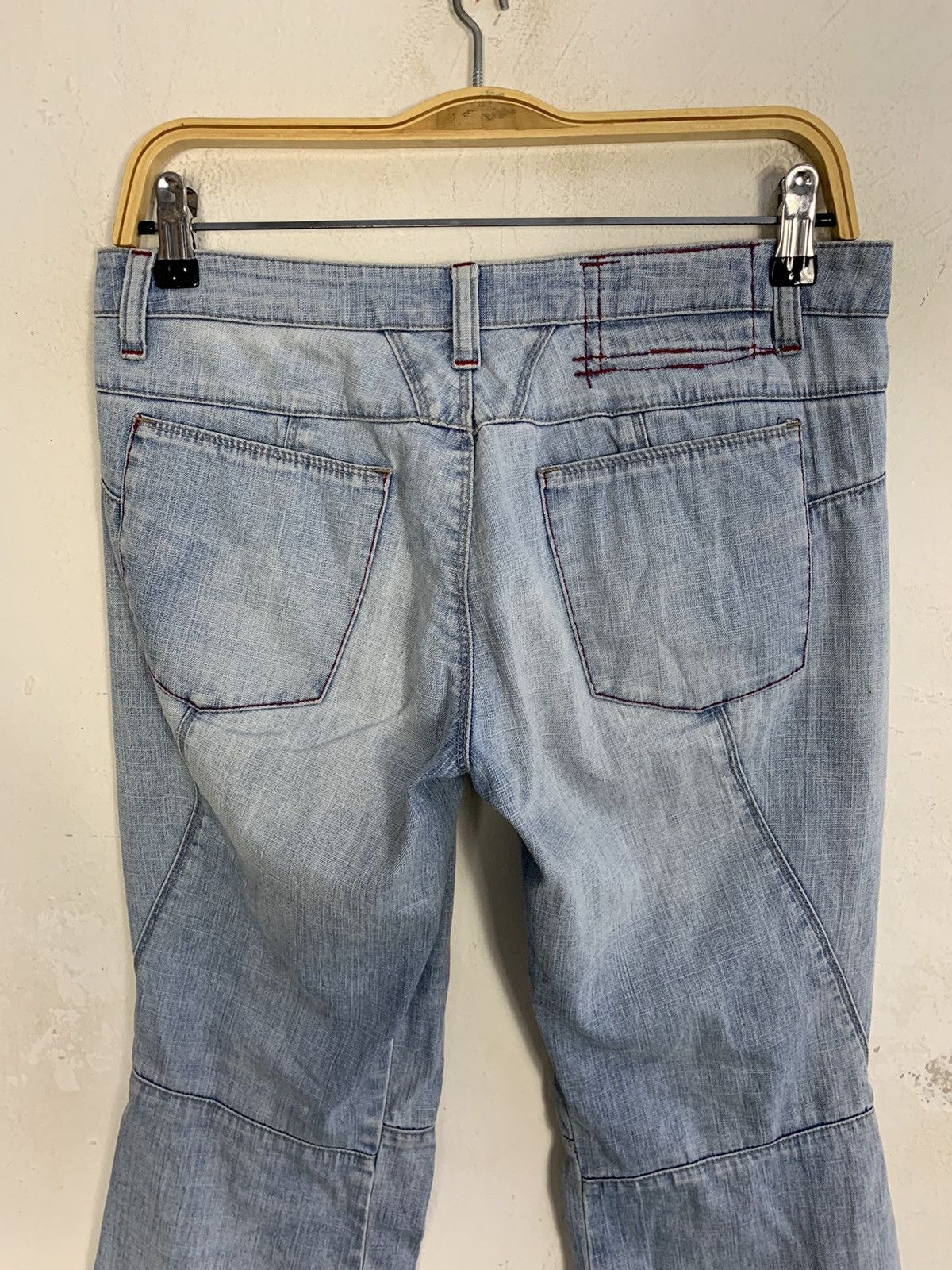 Designer 90s Marithe Francois Girbaud Double Waist Bootcut Size 30" / US 8 / IT 44 - 9 Thumbnail