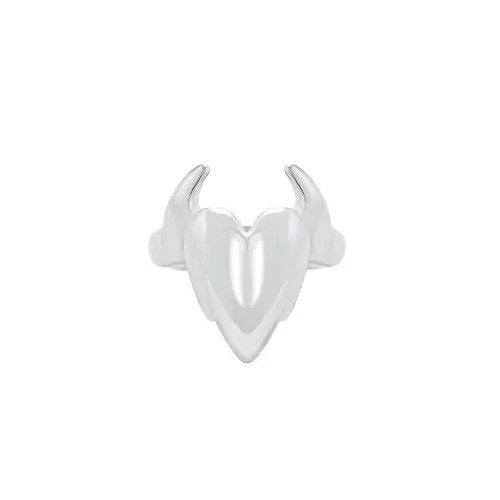Other 932Modern Rings Set - Black / Silver Size ONE SIZE - 7 Thumbnail