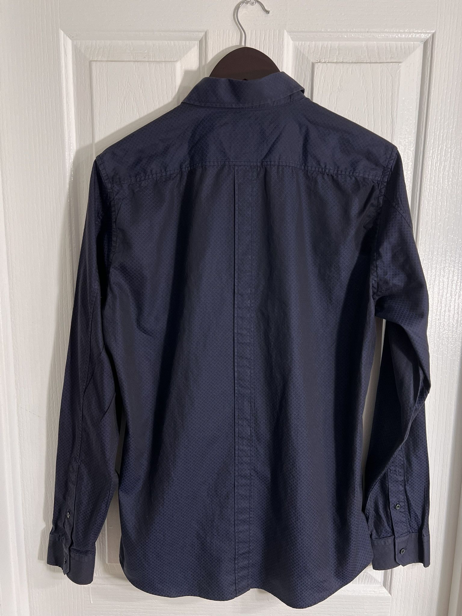 gucci blue dress shirt Gucci Men's Slim Fit Dress Shirt Blue Size 42/16.5 Switzerland   BAYSUPERSTORE