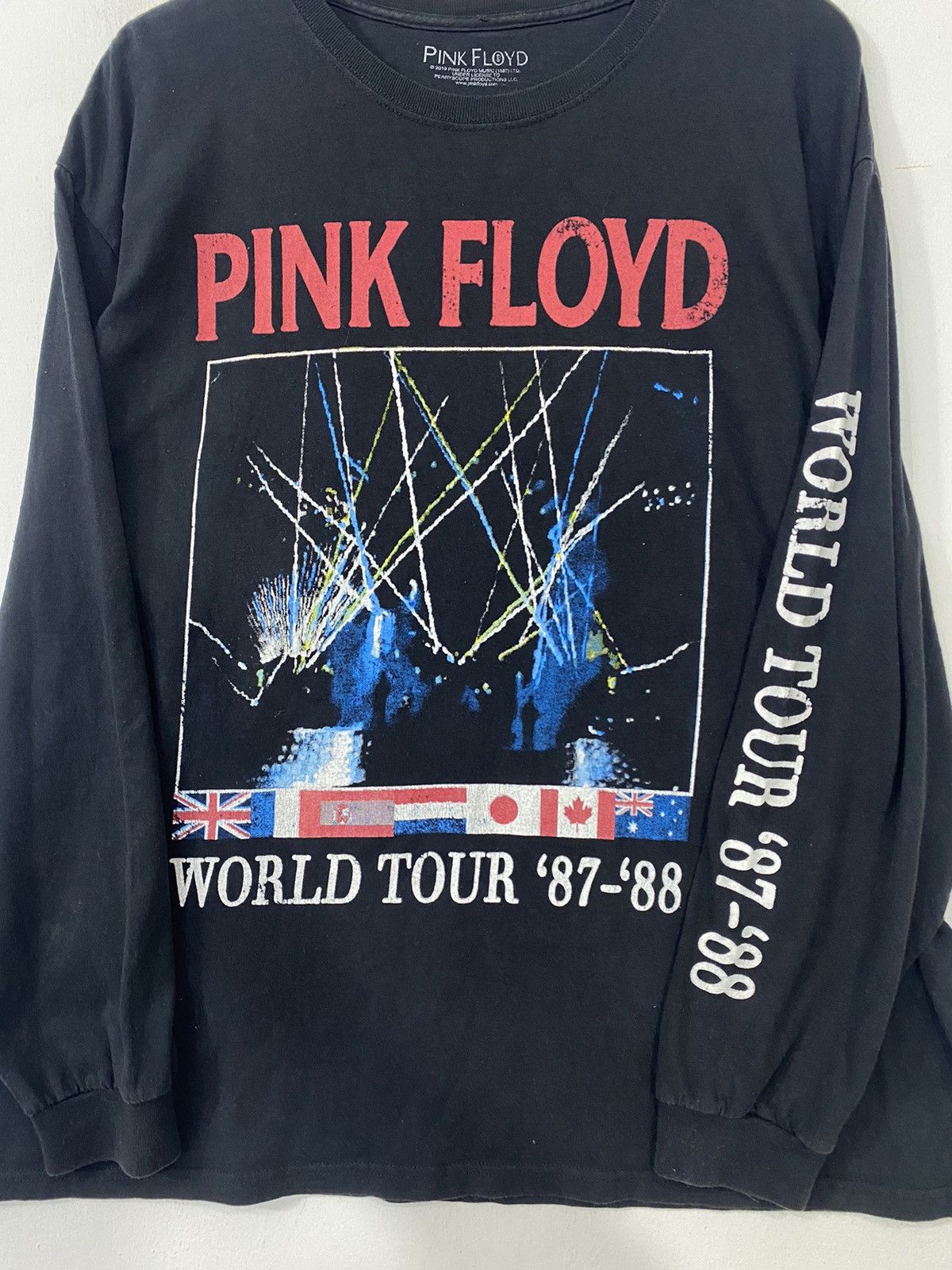 Band Tees 💥PINK FLOYD rock band world tour longsleeve tee t-shirt Size US XXL / EU 58 / 5 - 3 Thumbnail